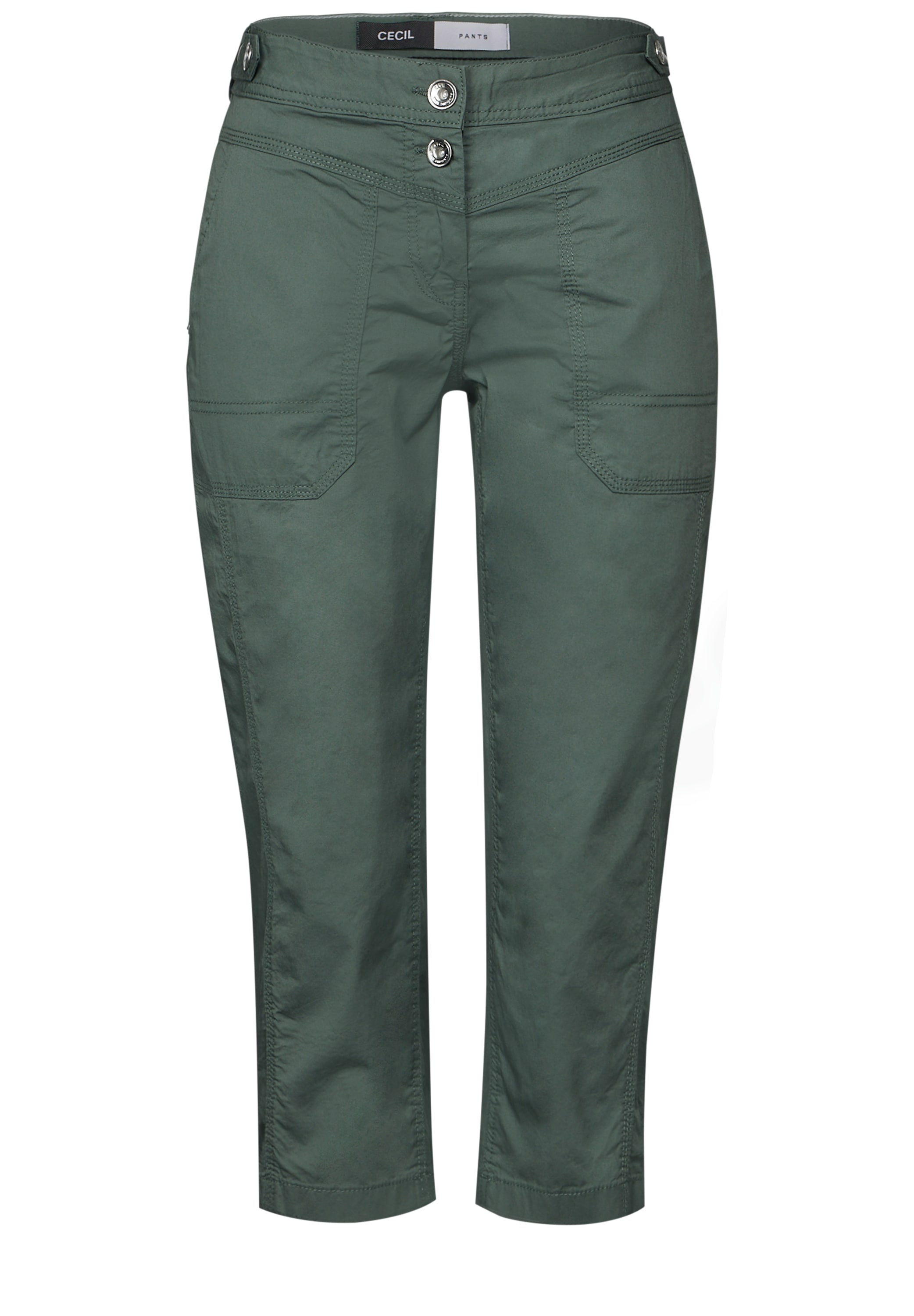 Cecil Caprihose »Style New York«, mit Knopfdetails am Bund