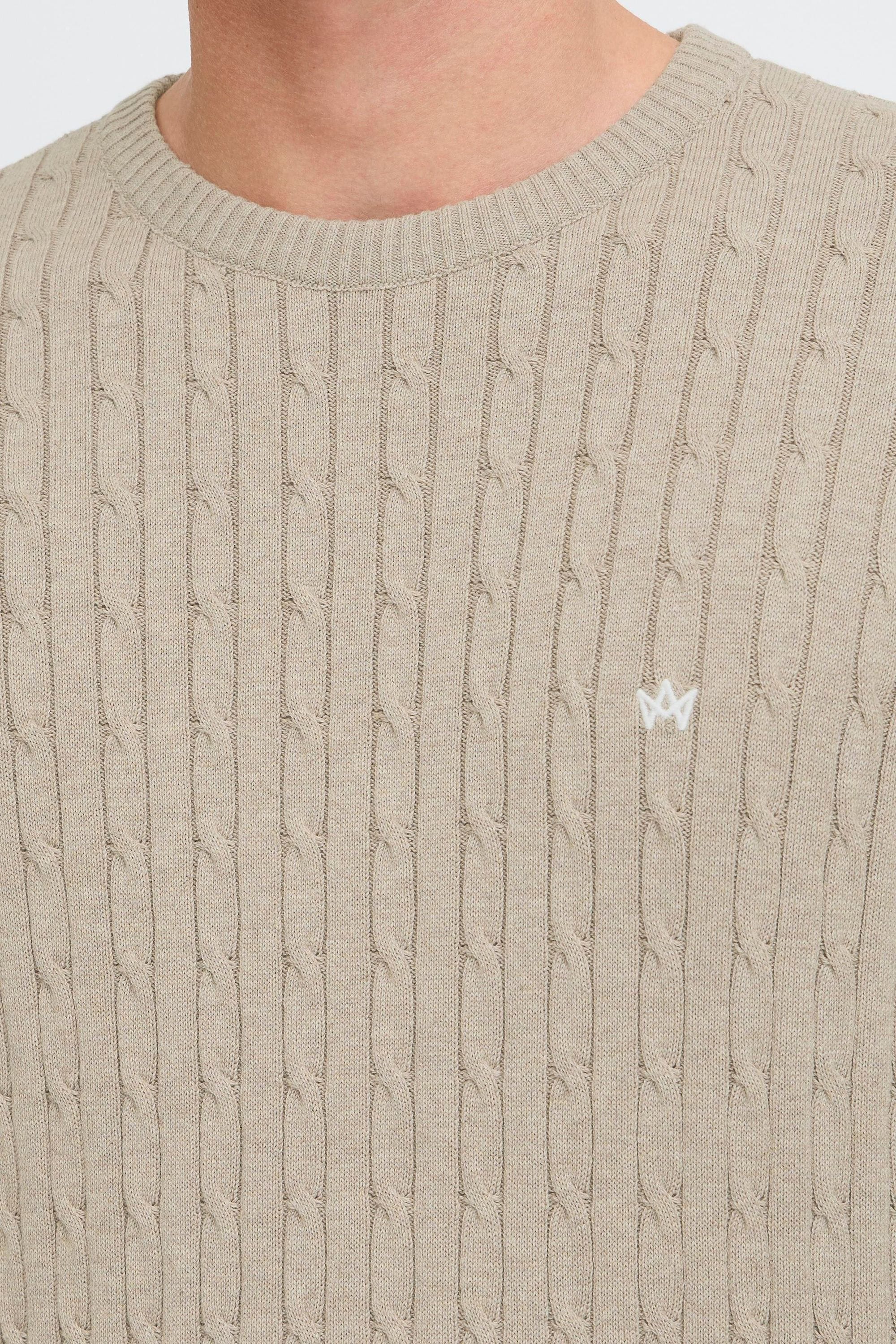 Kronstadt Strickfleece-Pullover »Strickpullover KSCall«