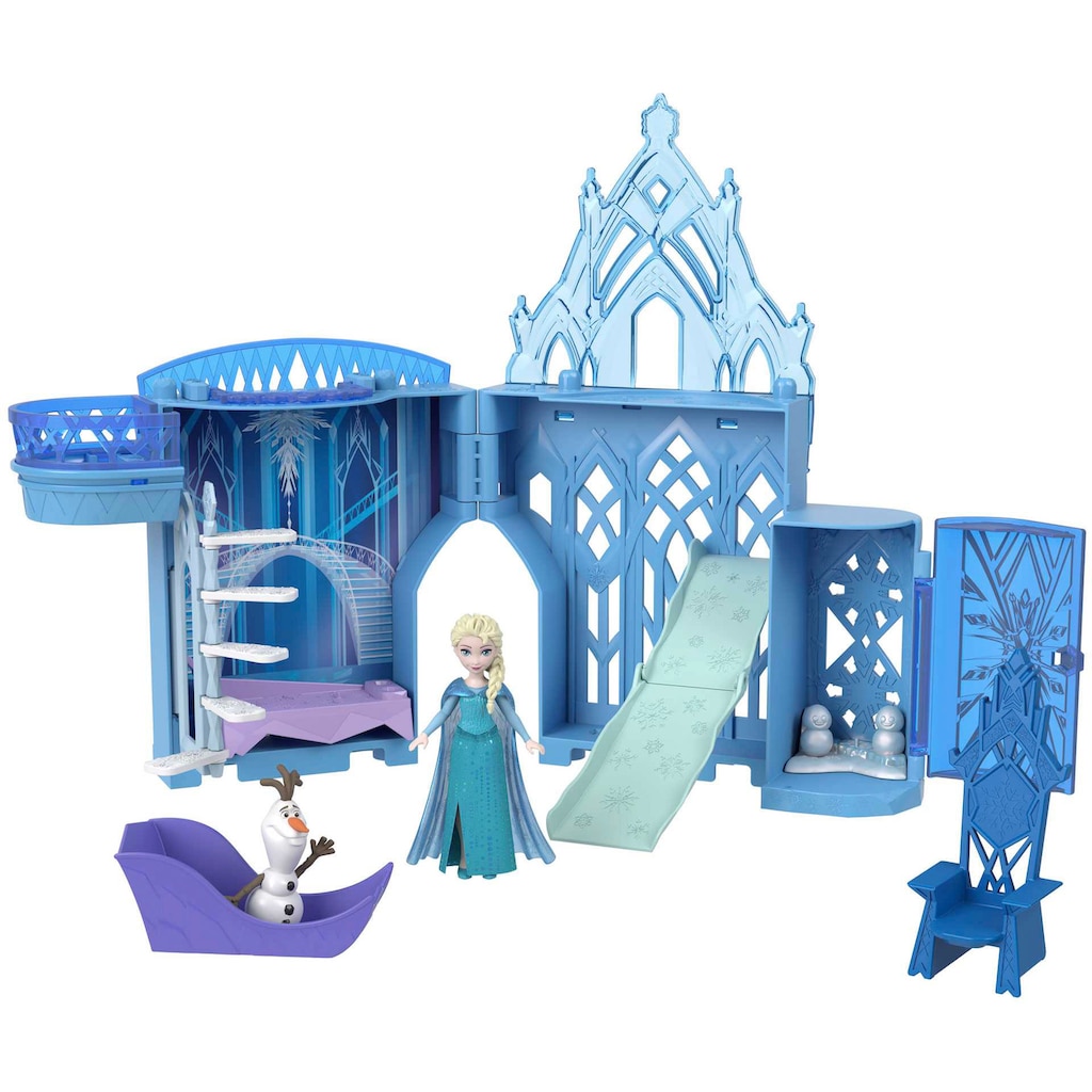 Mattel® Puppenhaus »Disney Die Eiskönigin, Elsas Stapelschloss«, inkluisve Puppe Elsa