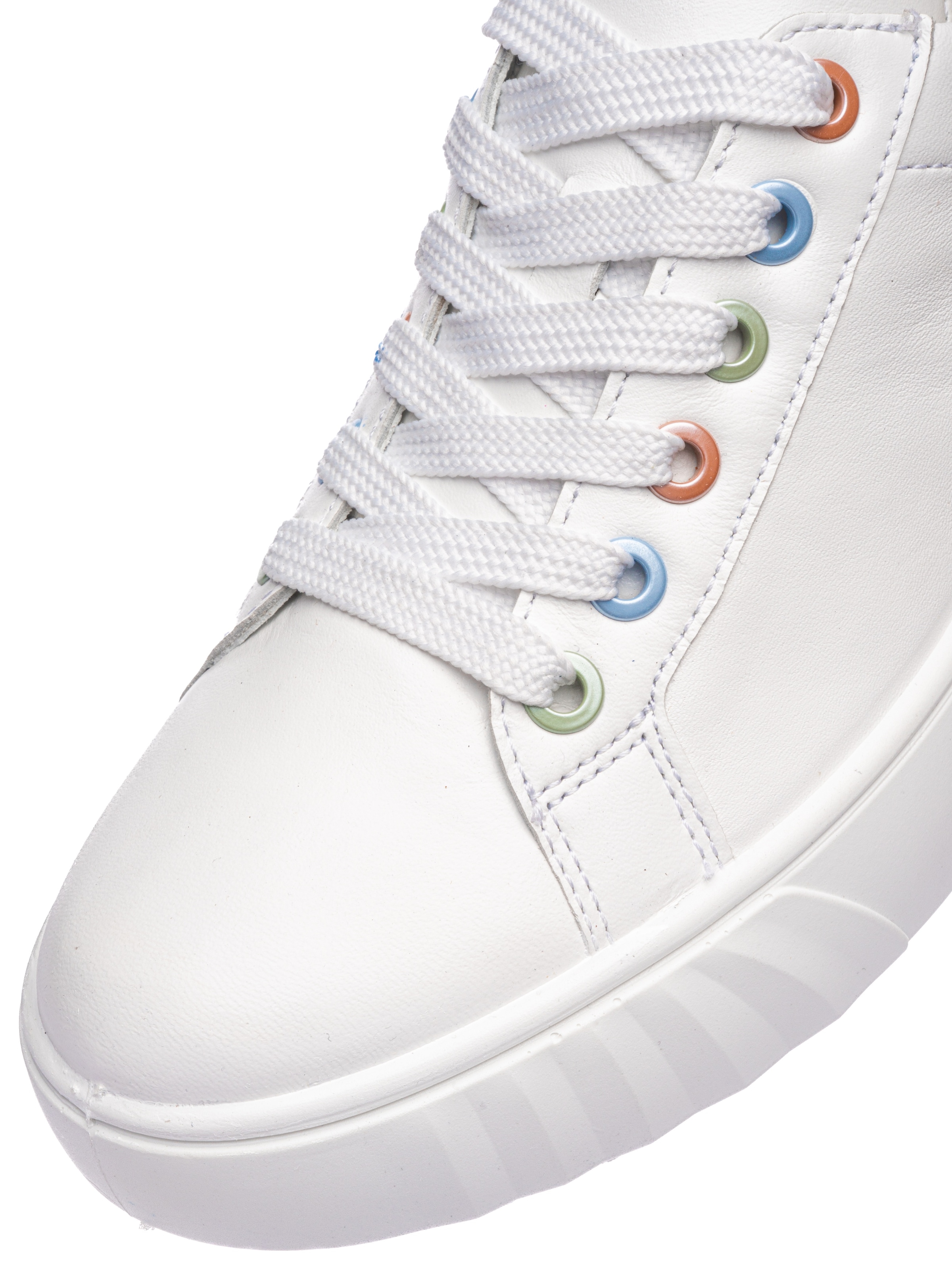 Ara Plateausneaker »MONACO«  Freizeitschuh, Halbschuh, Schnürer mit Kontrastbesatz, H-Weite