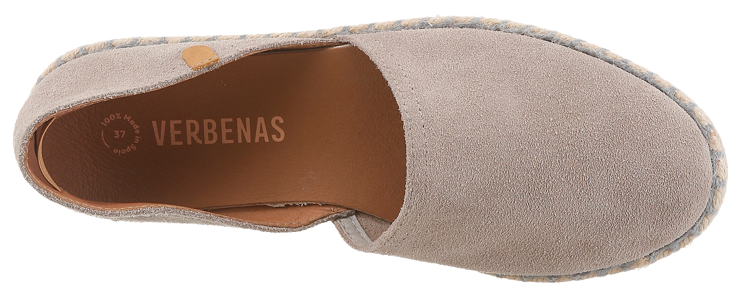 VERBENAS Espadrille  Strandschuh, Sommerschuh, Loafer aus Veloursleder