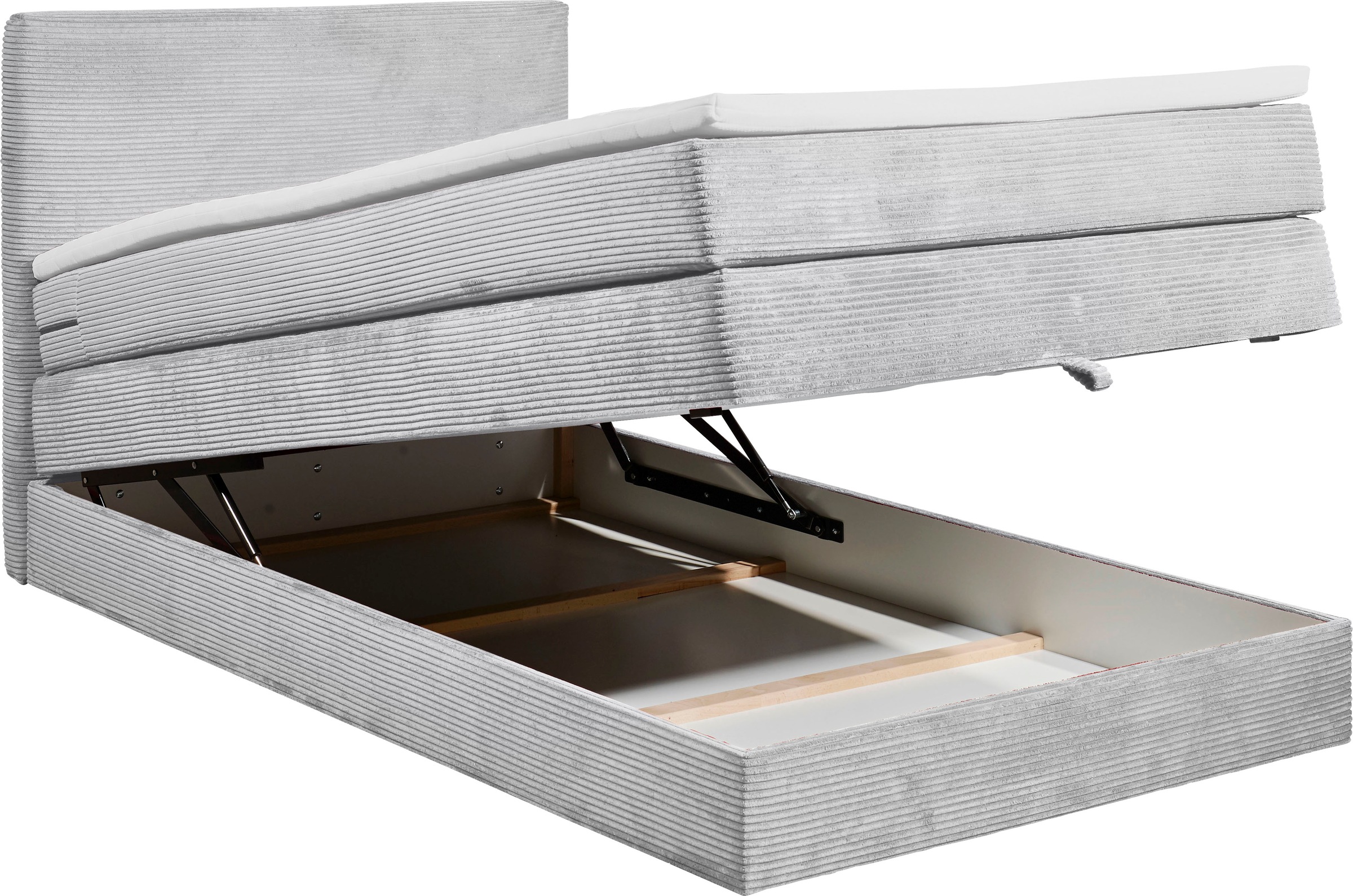 ED EXCITING DESIGN Boxspringbett »Luzern«, inkl. Bettkasten