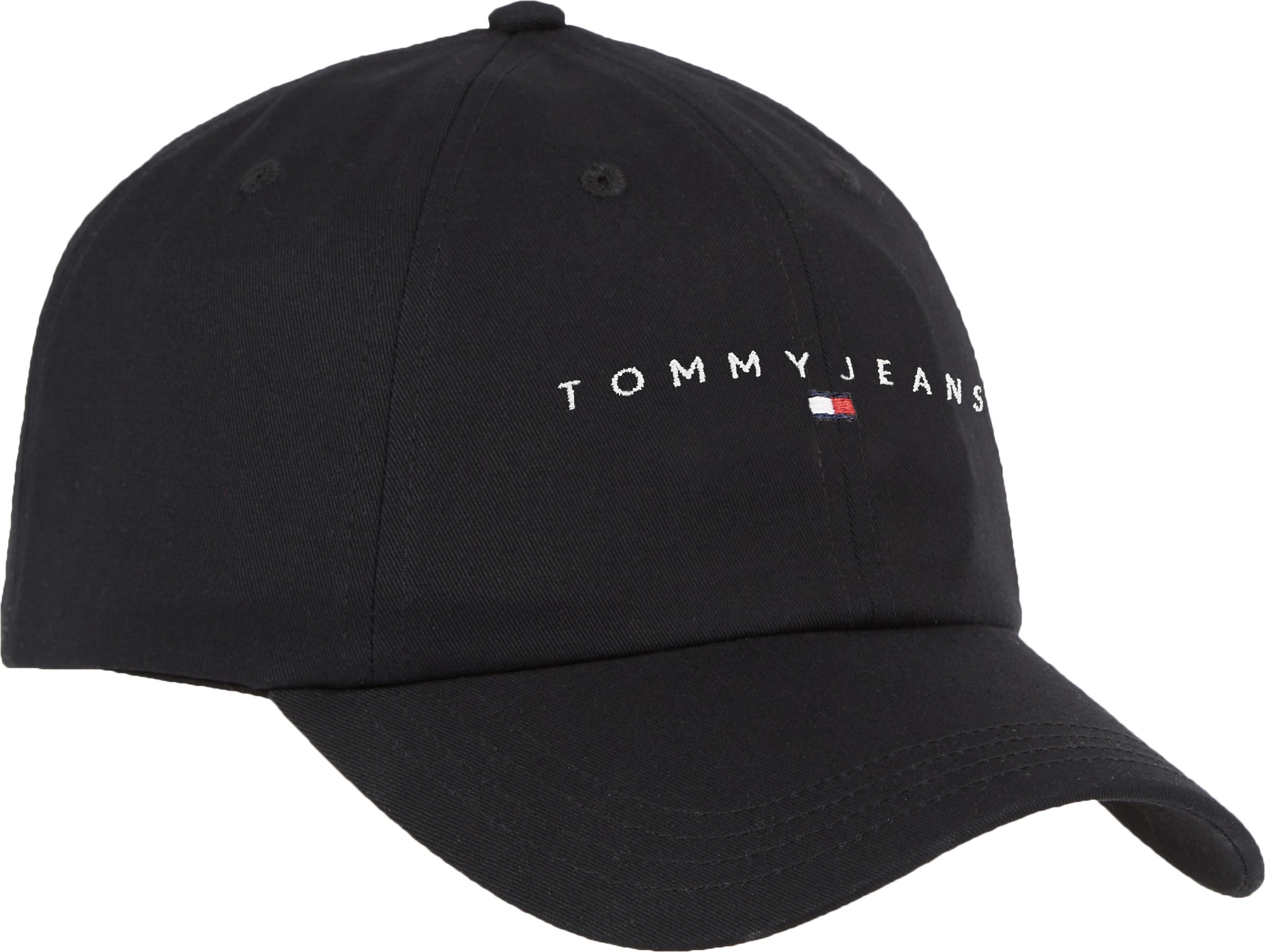 Tommy Jeans Baseball Cap »TJW LINEAR LOGO 6 PANEL CAP« mit Logostickerei UNISEX