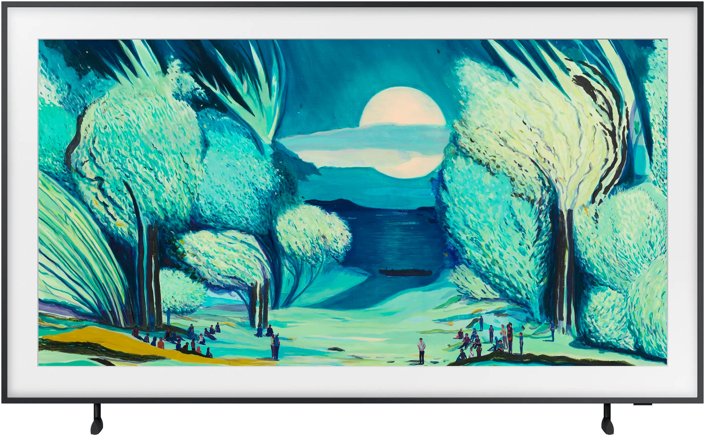 Samsung QLED-Fernseher »GQ55LS03FAU«, 4K Ultra HD, Smart-TV, The Frame, Mattes Display, Art Mode, Austauschbare Rahmen, Dolby Atmos
