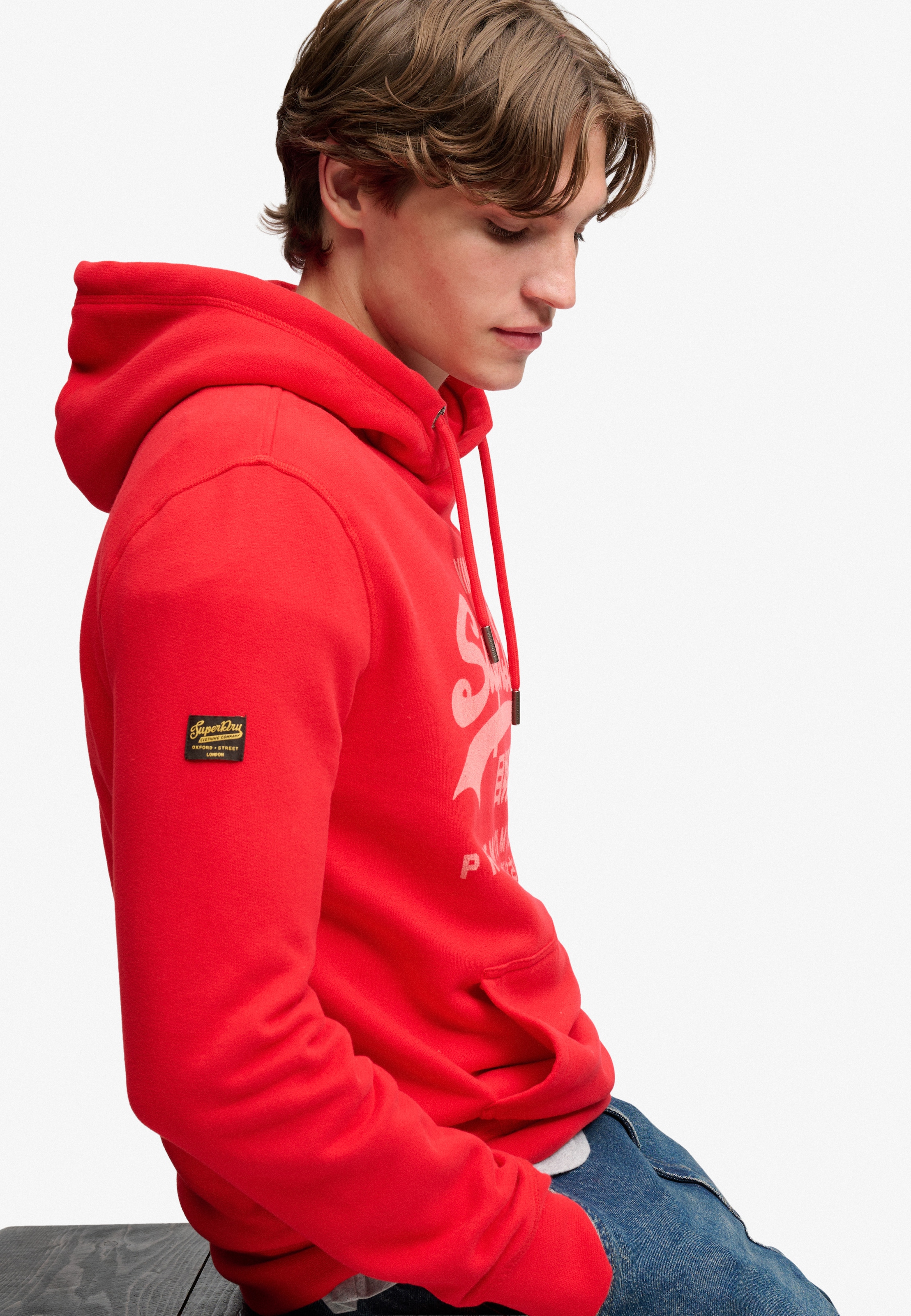 Superdry Kapuzensweatshirt »VL CLASSIC HOOD«, Baumwollmischung, relaxed fit
