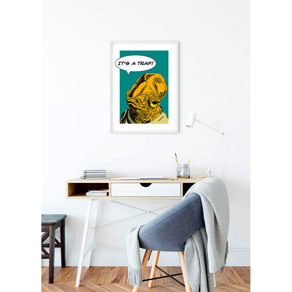 Komar Poster »Star Wars Classic Comic Quote Ackbar«, Star Wars, (1 St.), Kinderzimmer, Schlafzimmer, Wohnzimmer