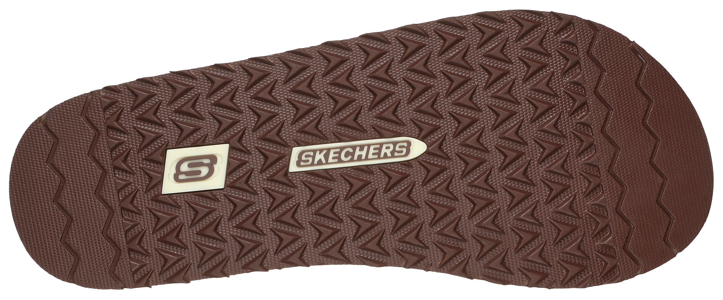 Skechers Zehentrenner »TANTRIC-COPANO«, Sommerschuh, Schlappen, Poolslides, Badeschuh, mit Luxe Foam