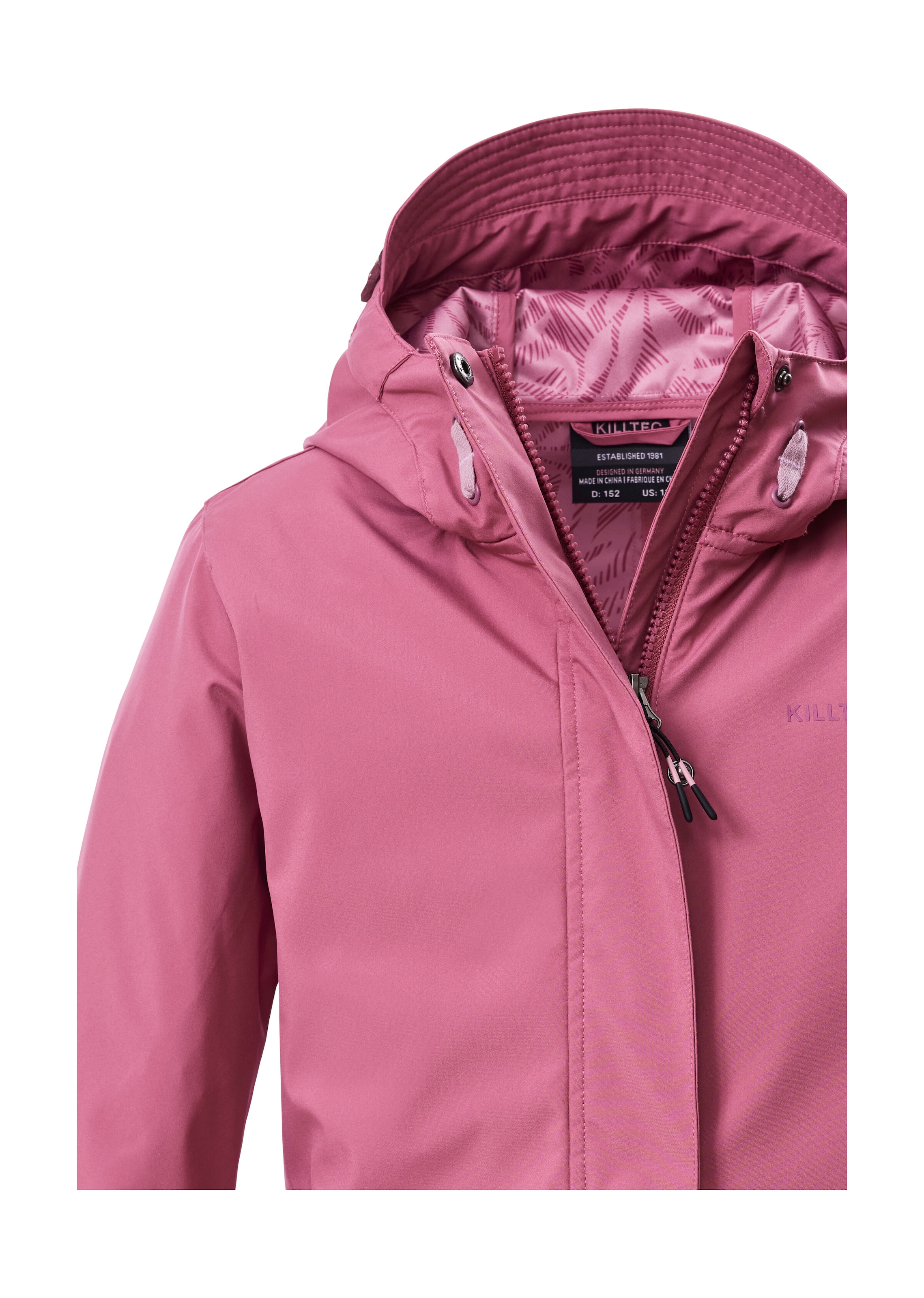 Killtec Softshellparka »KOS 120 GRLS SFTSHLL PRK« Wasserabweisender, winddichter Parka mit 10.000 mm Wassersäule