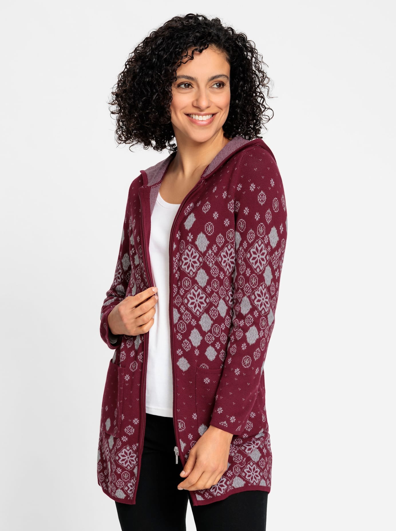 Inspirationen Longstrickjacke