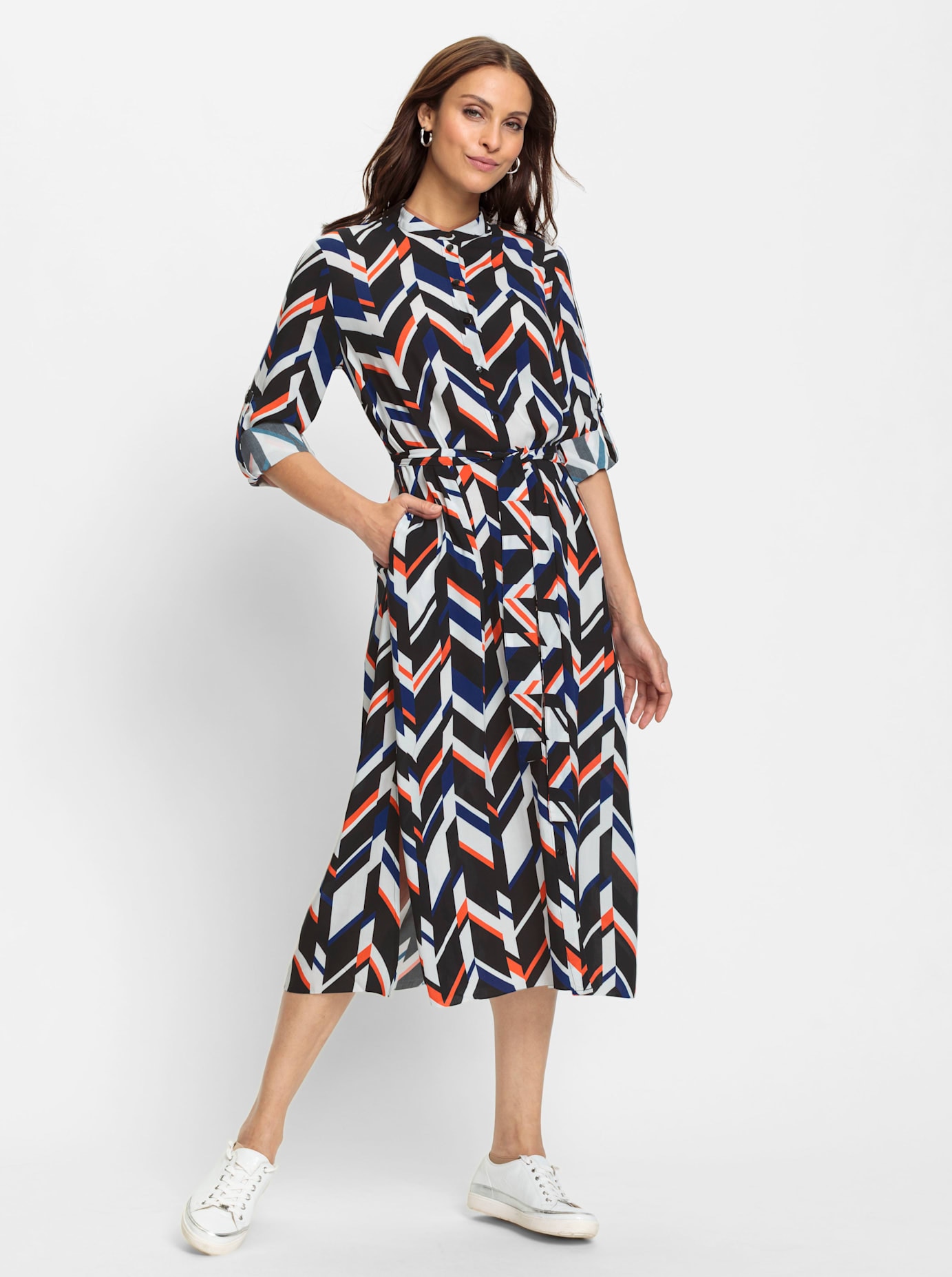 Inspirationen Druckkleid »Kleid«