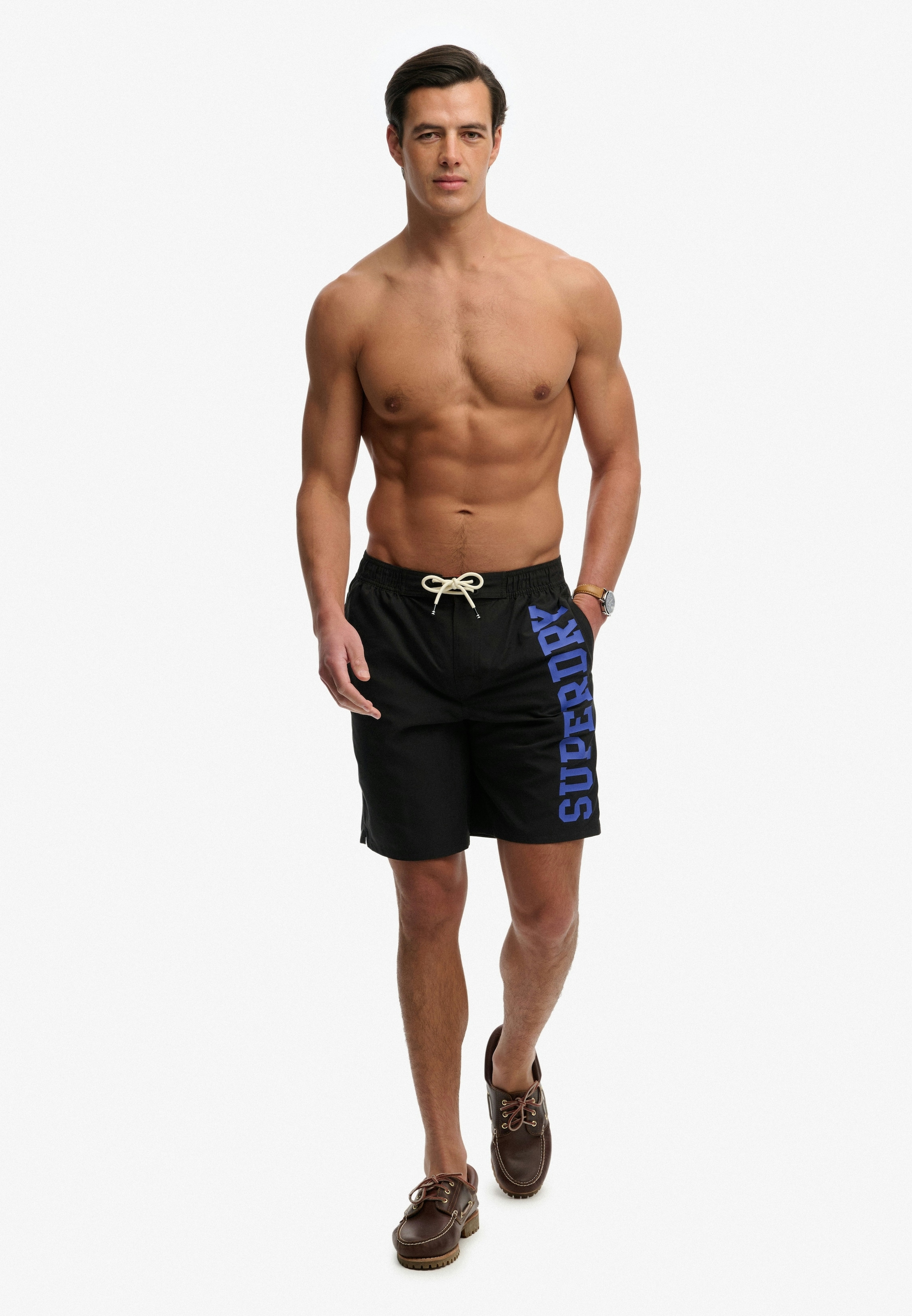 Superdry Badeshorts »LOGO 19 BOARDSHORT«