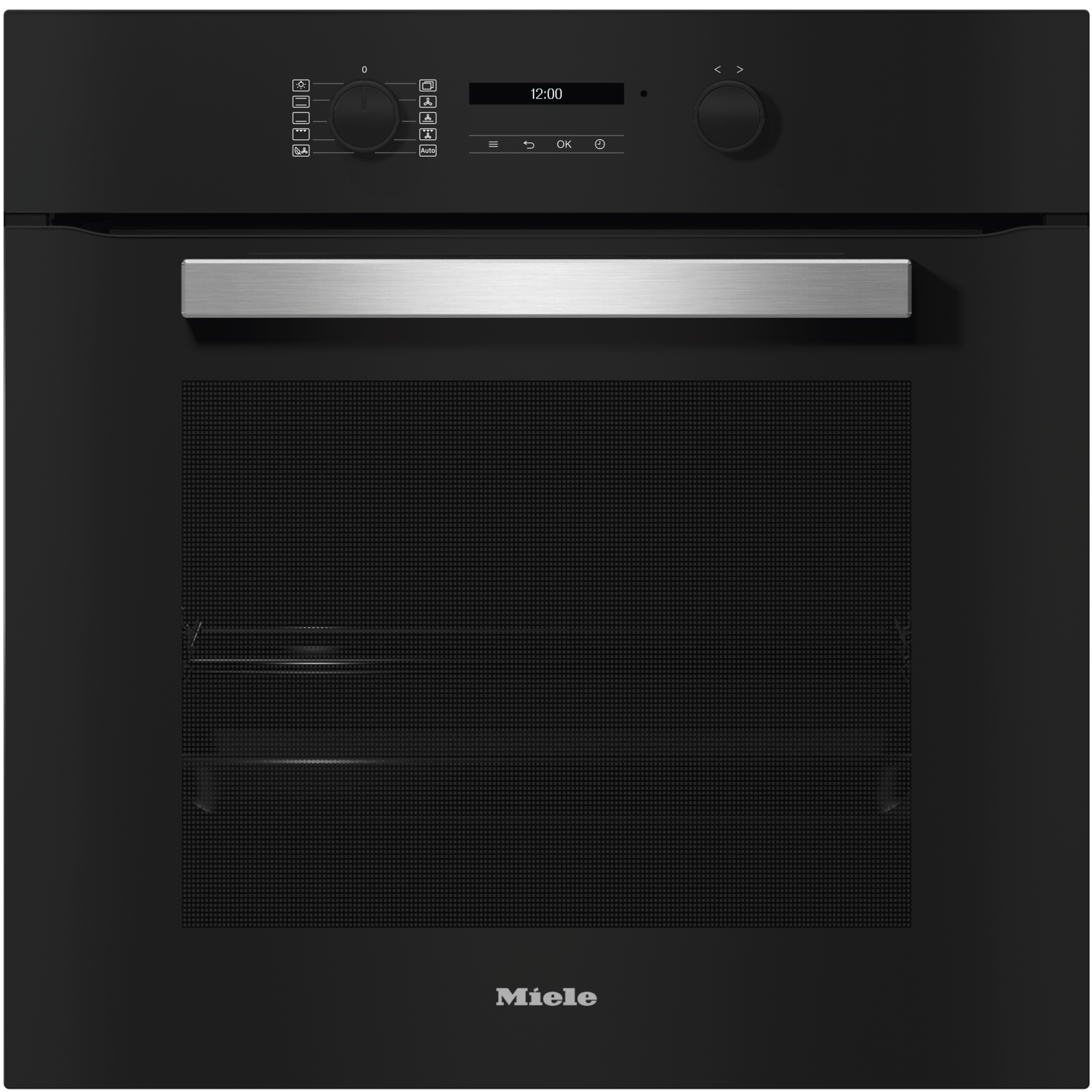 Miele Einbaubackofen, H 2467 B ACTIVE, mit Vollauszug, PerfectClean, Obsidianschwarz