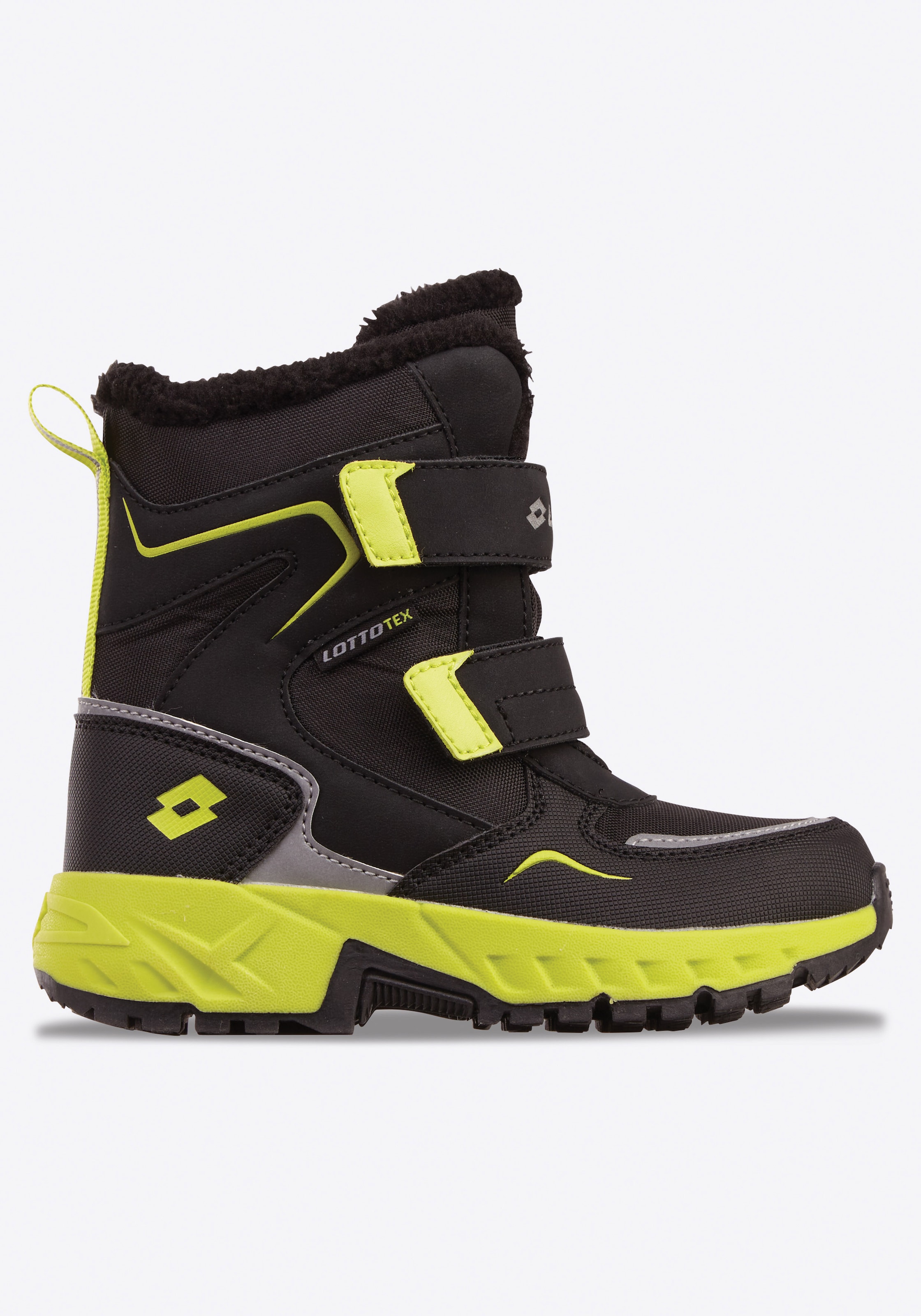 Lotto Winterboots Winterschuhe in schwarz, Größe 34