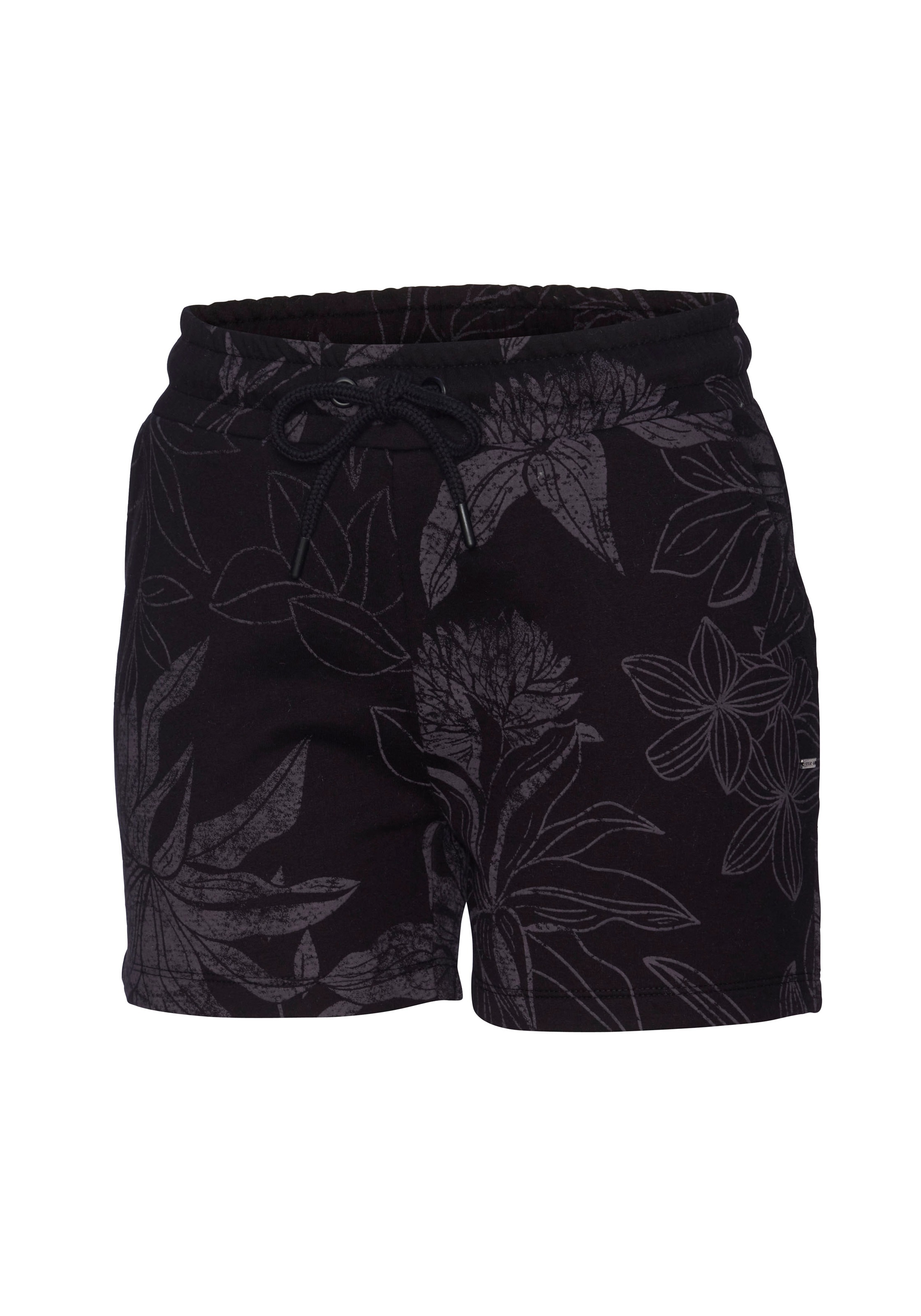 LASCANA Relaxshorts, mit floralem Alloverdruck, Loungewear