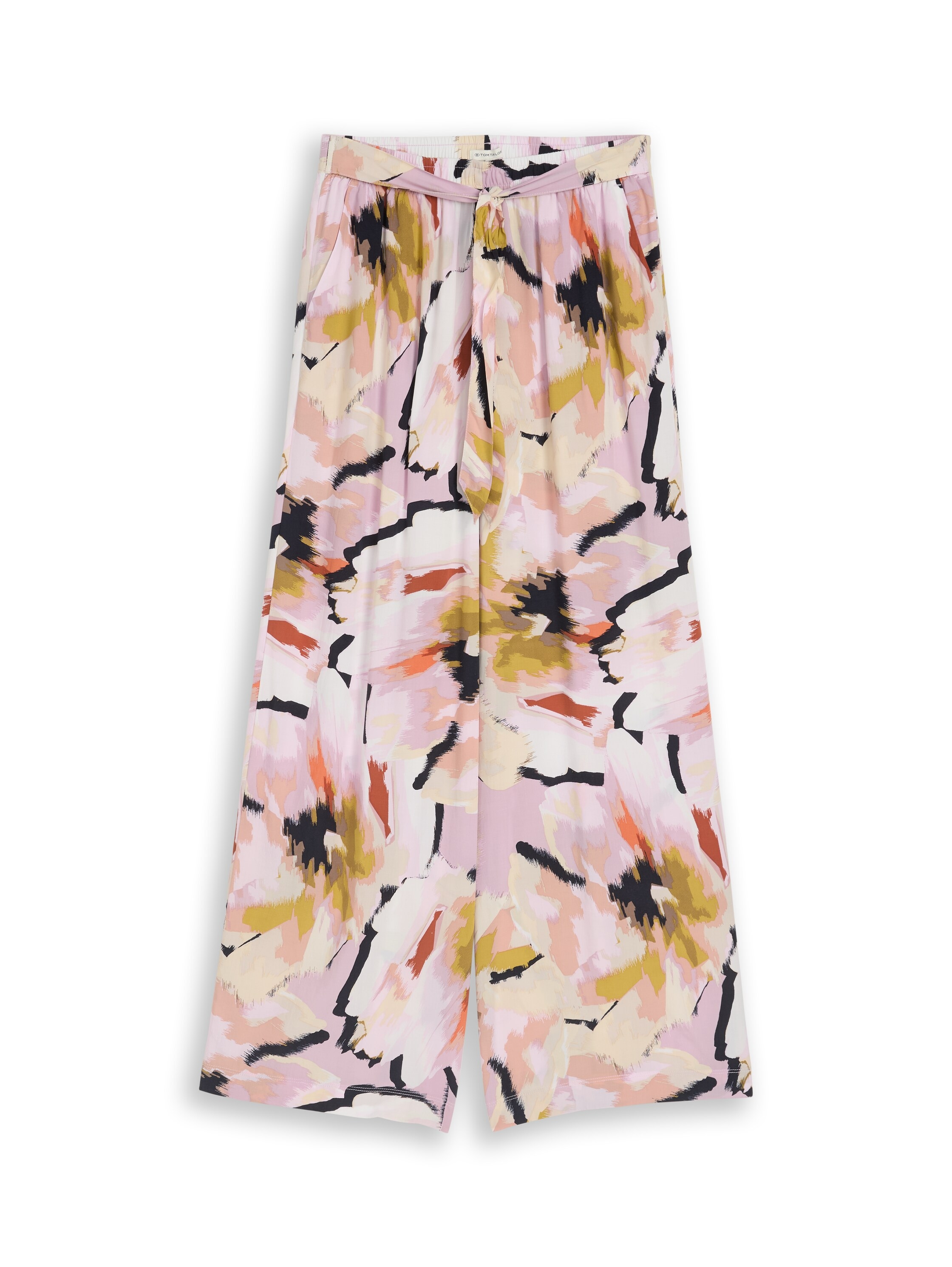 TOM TAILOR Webhose  mit Allover-Muster/weites Bein