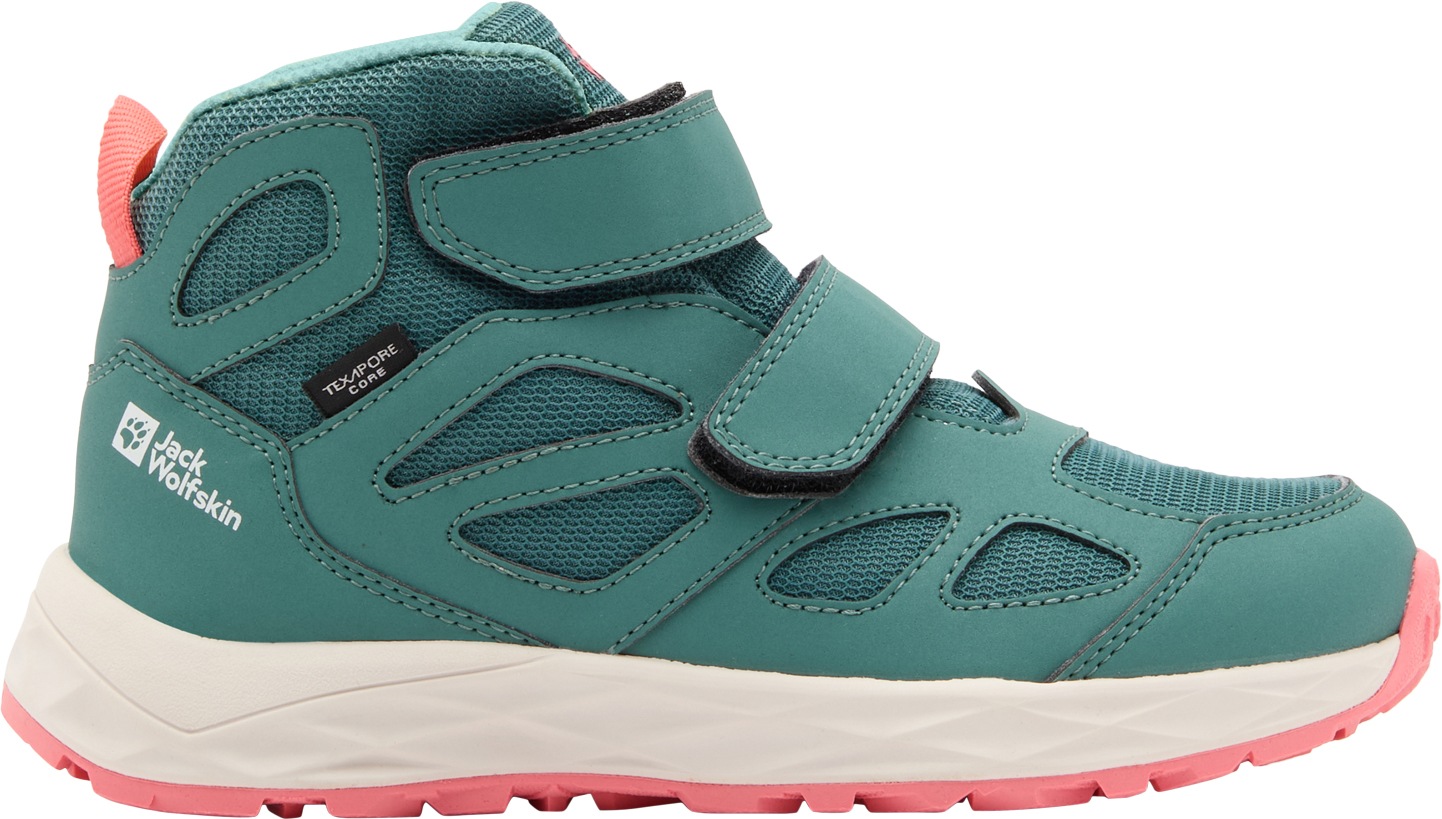 Jack Wolfskin Wanderschuh »WOODLAND 2 TEXAPORE MID VC K«, Wasserdicht