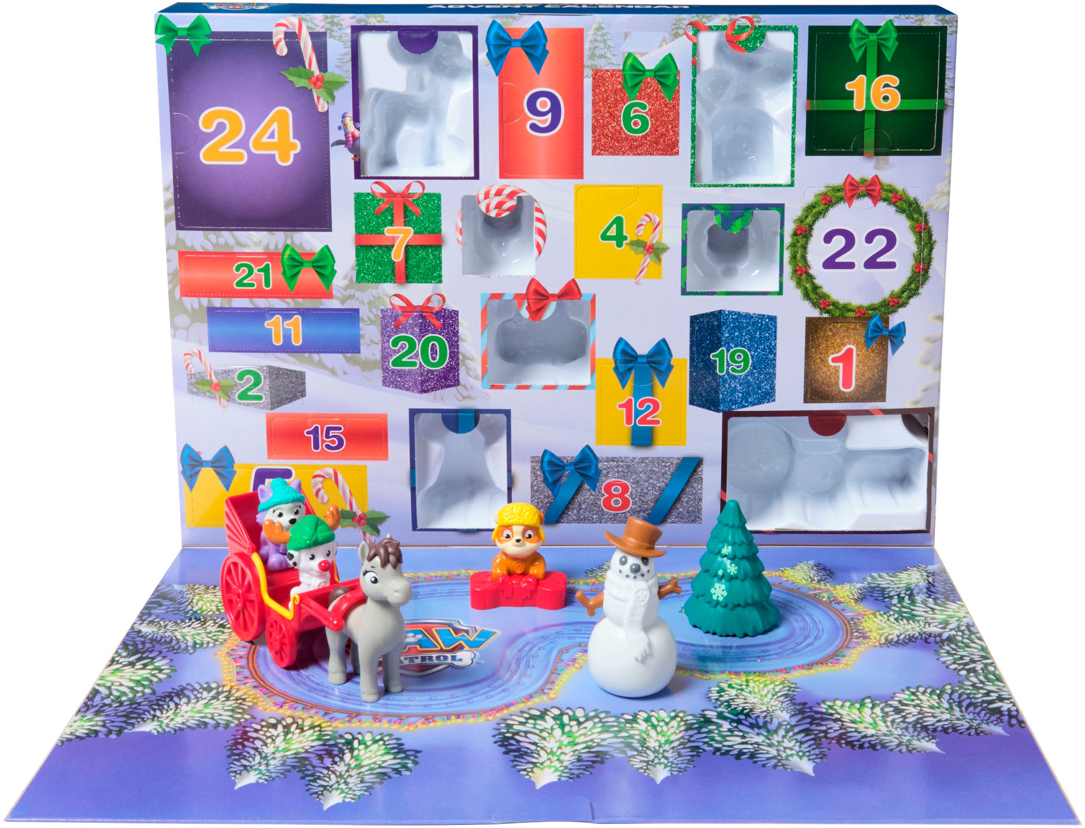 Spin Master Spielzeug-Adventskalender »Paw Patrol 2024«, ab 3 Jahren