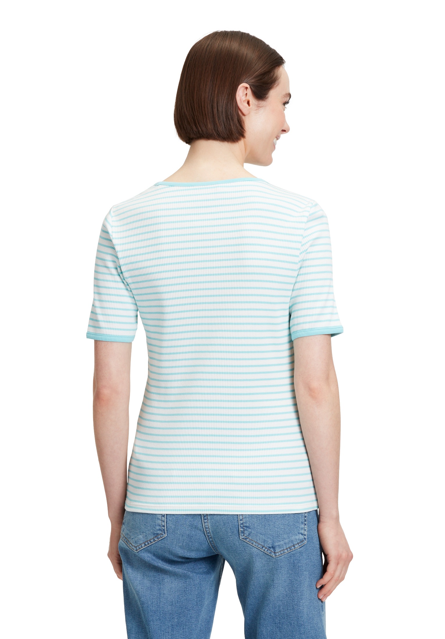 Betty Barclay T-Shirt »Ringelshirt mit Rippenstruktur«