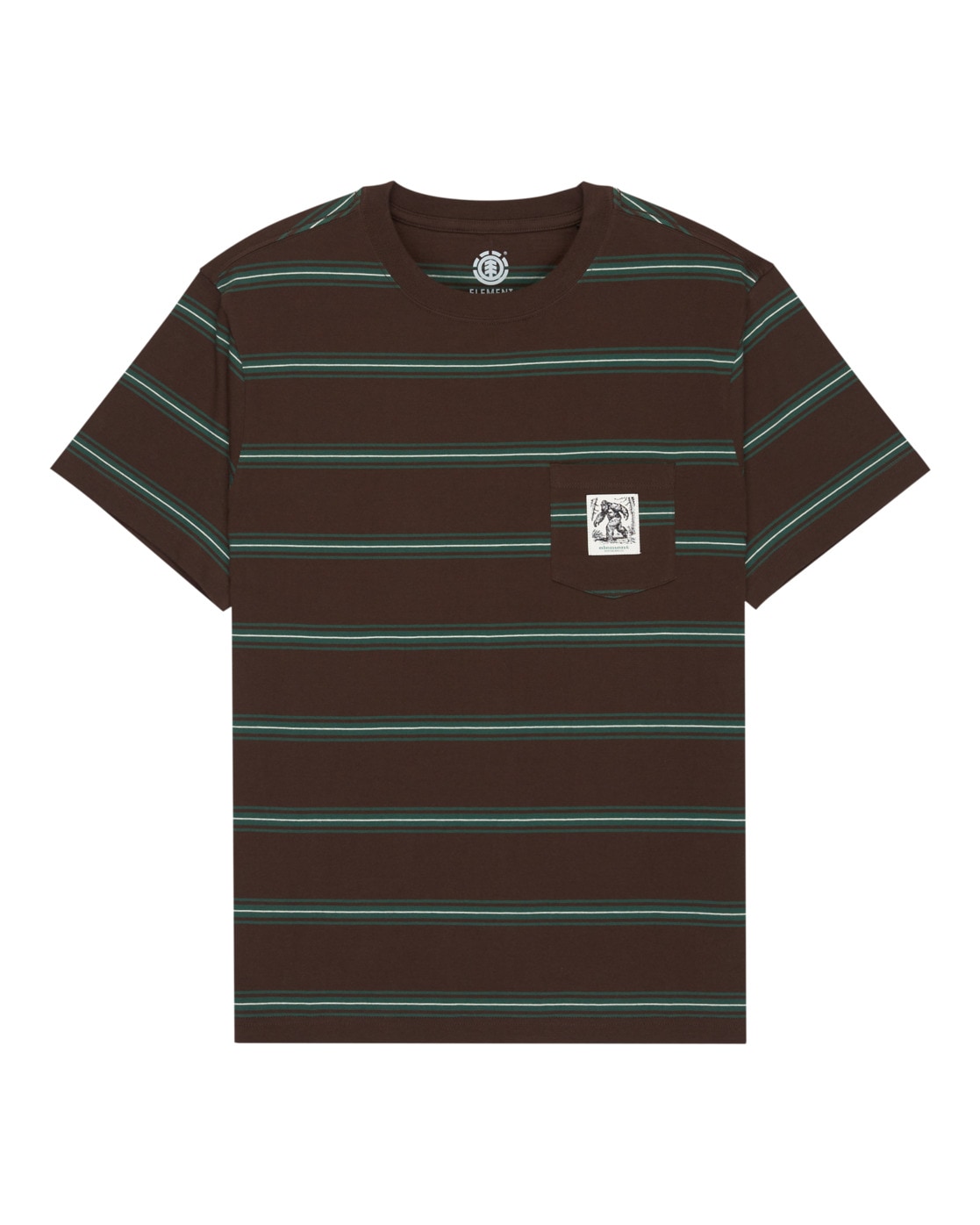 Element Rundhalsshirt »Bigfoot Pocket Label«