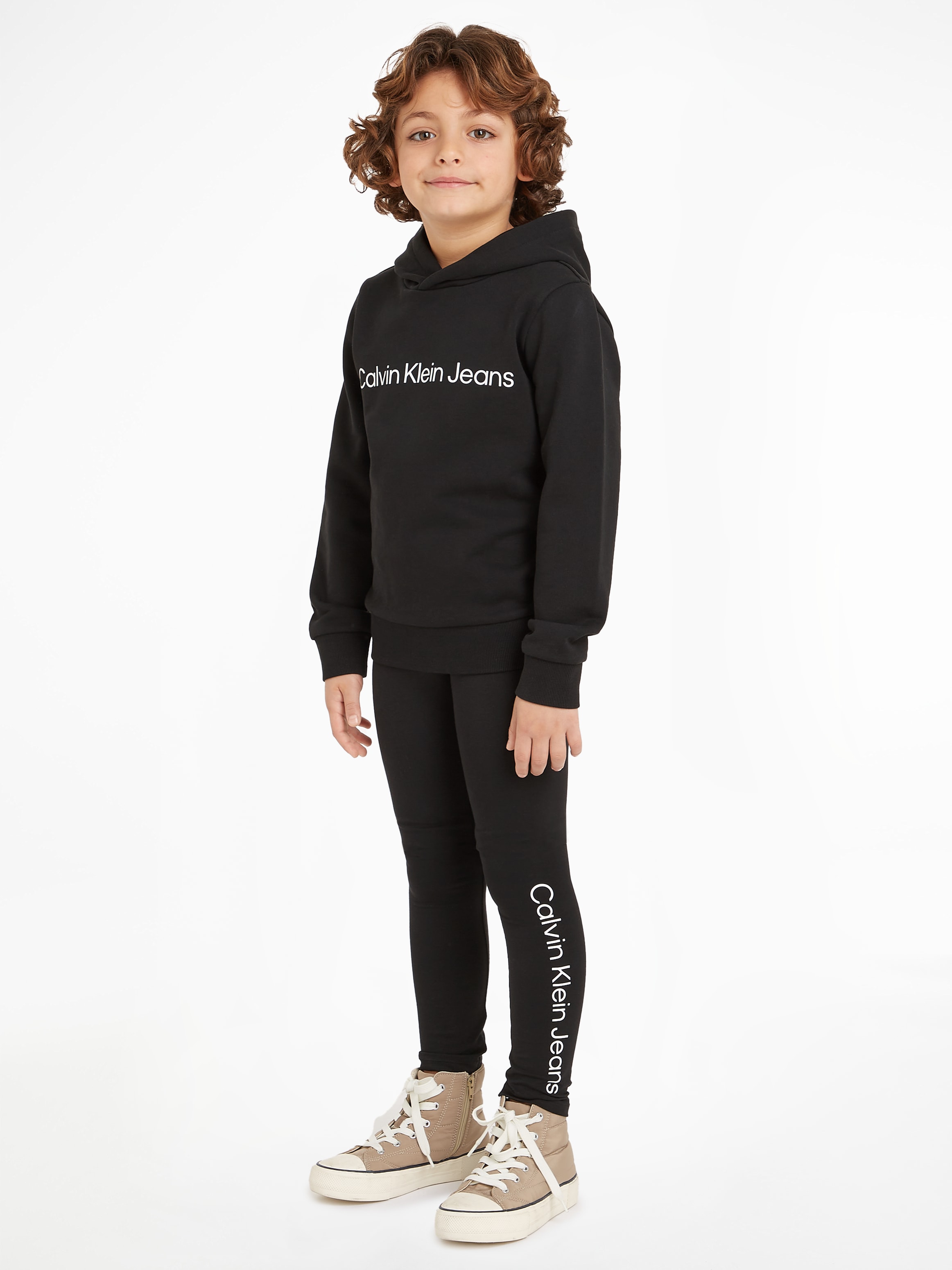 Langarmshirt & Leggings »INST.LOGO RLX.HOODIE LEGGING SET«, für Kinder bis 16 Jahre