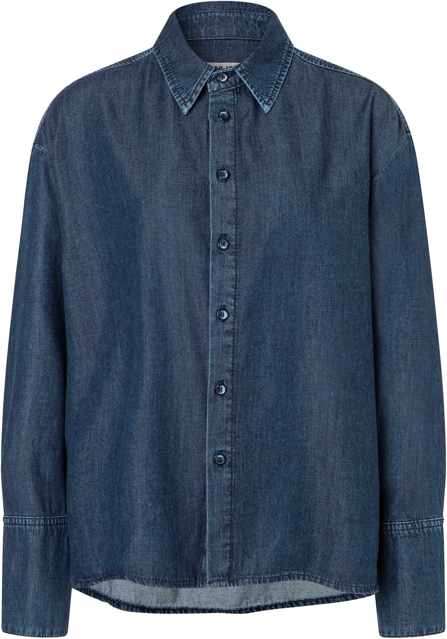 MAC Hemdbluse mit Hemdkragen