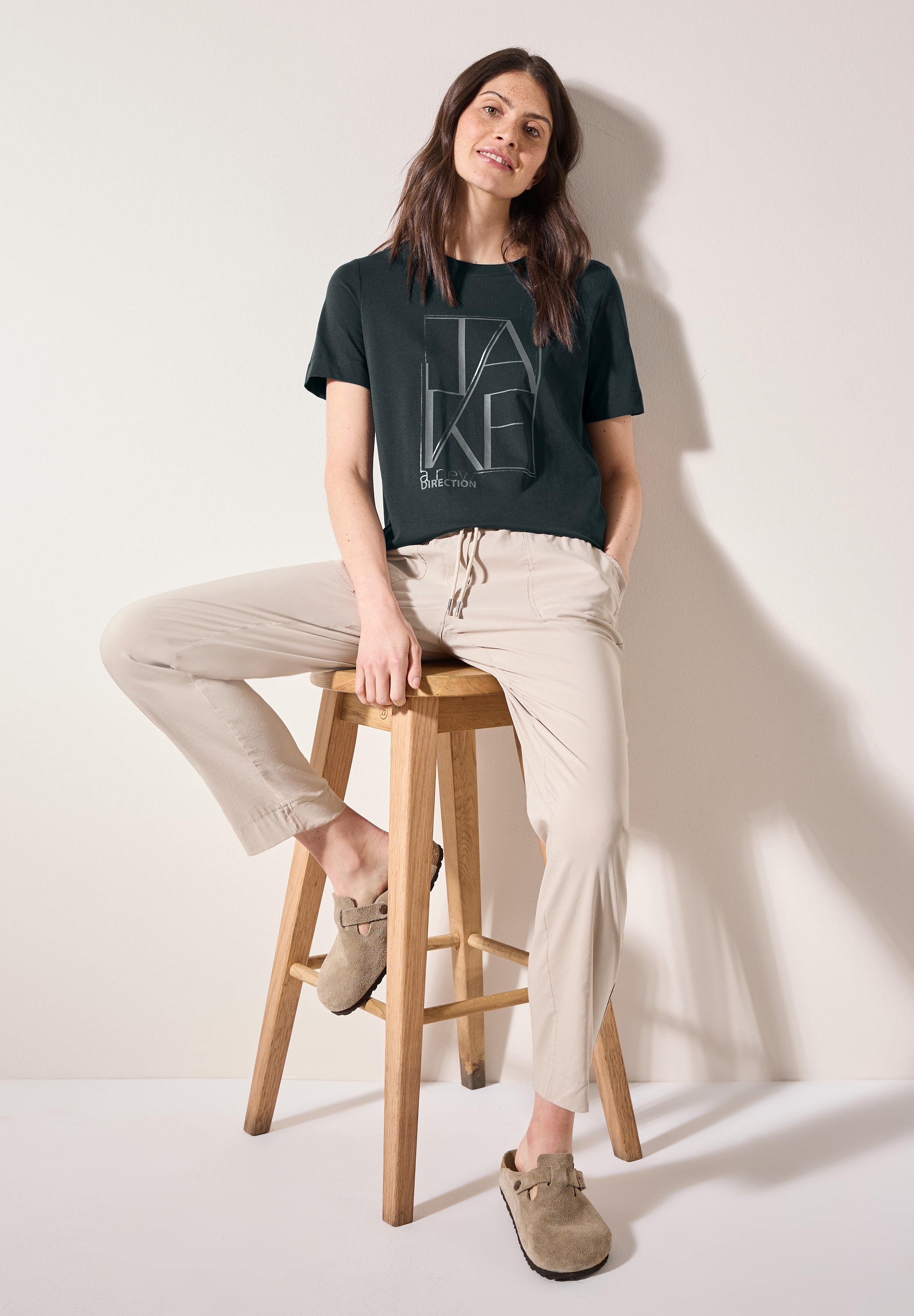 Cecil Print-Shirt, mit Artwork