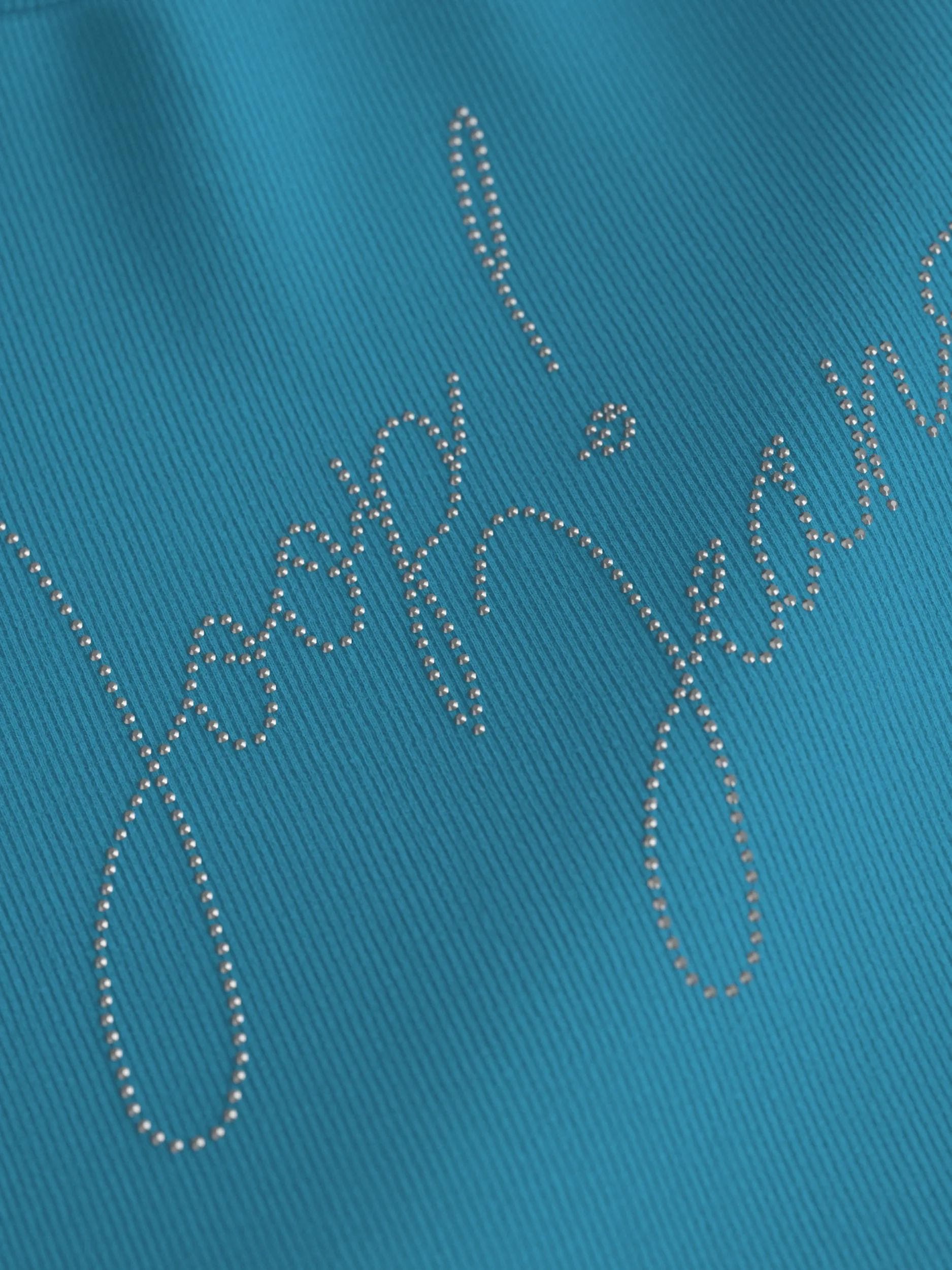 Joop Jeans T-Shirt »Tineta« mit appliziertem Logo in Glitzeroptik