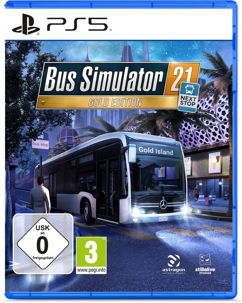 Spielesoftware »Bus Simulator 21 Next Stop - Gold Edition«, PlayStation 5