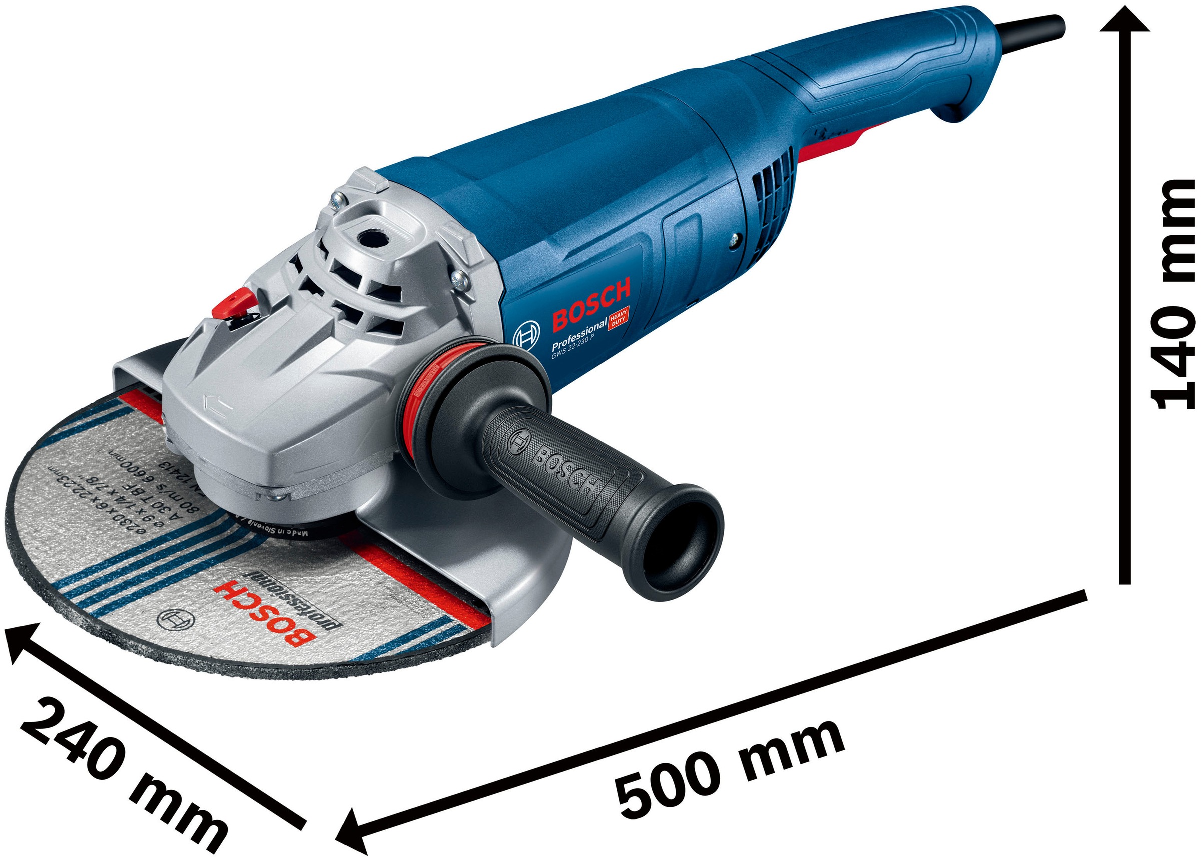 Bosch Professional Winkelschleifer »GWS 24-230 P«