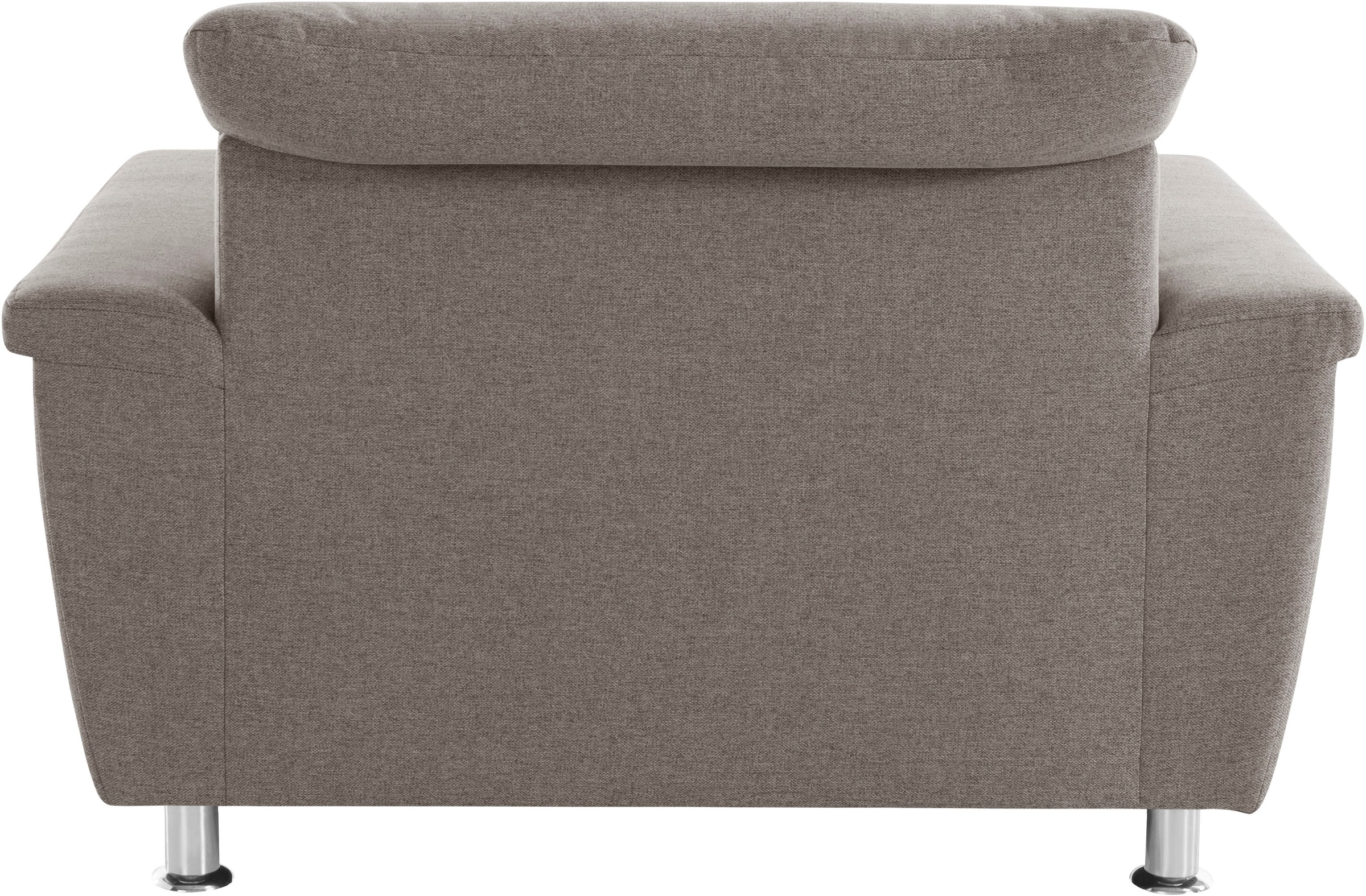 DOMO collection Sessel »Franzi, zeitlos und elegant, moderne Sitzheftung« wahlweise mit Kopfteilverstellung