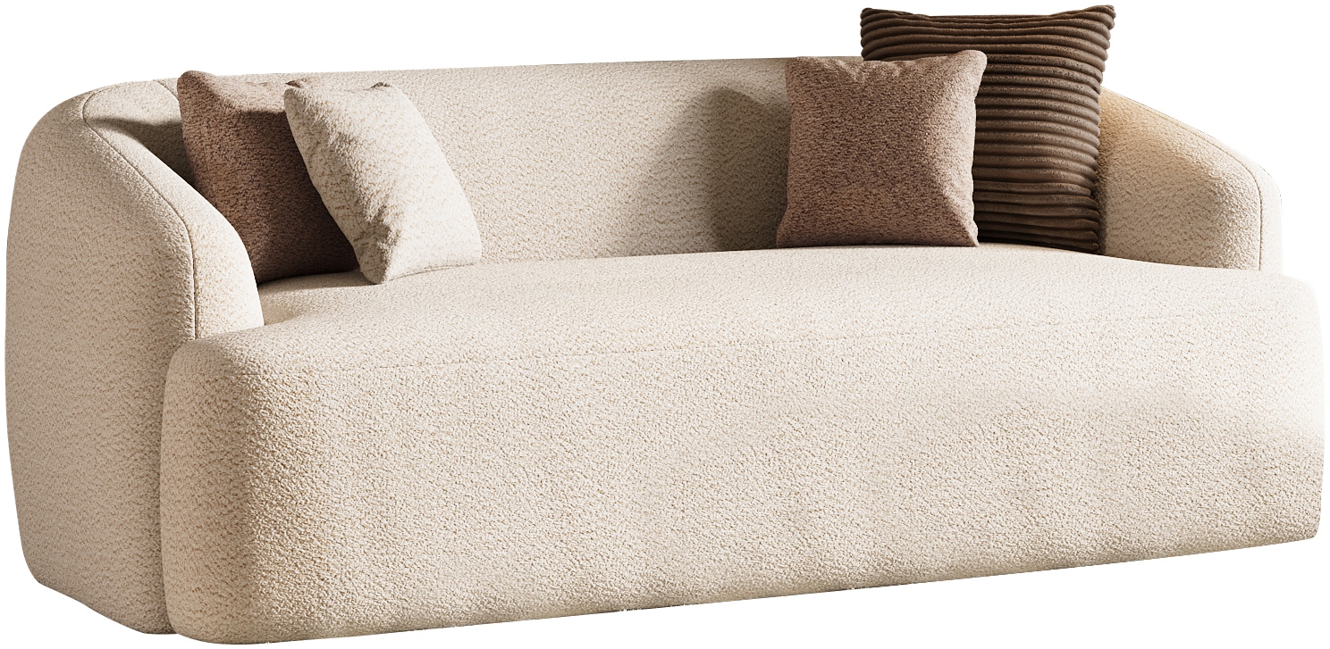 INOSIGN 2-Sitzer »Nergal, Einzelsofa Breite 217cm, organisches Design«, Modernes Design, schlichte Optik, stilvoller Blickfang im Wohnzimmer