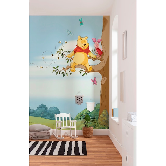 Komar Fototapete »Winnie Pooh Tree«, 184x254 cm (Breite x Höhe), inklusive  Kleister online kaufen bei OTTO