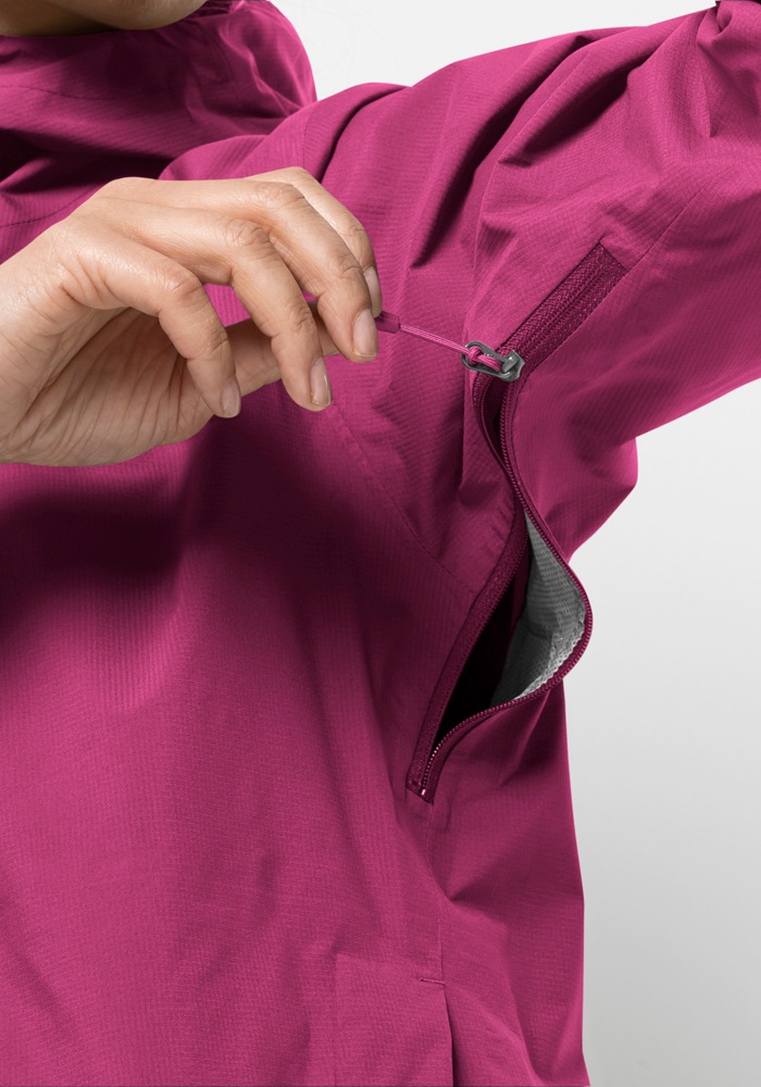 Jack Wolfskin Outdoorjacke »ELSBERG 2.5L JKT W«, mit Kapuze