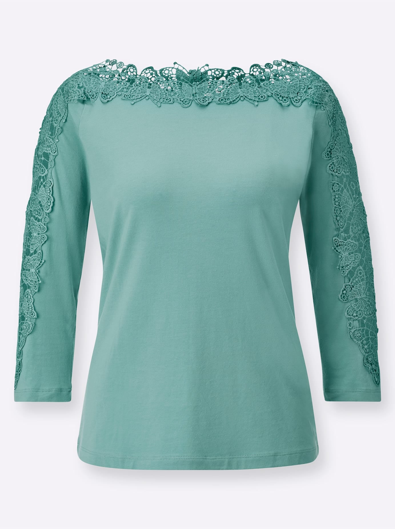 creation L Spitzenshirt »Modal-Mix-Shirt«, (1 tlg.)