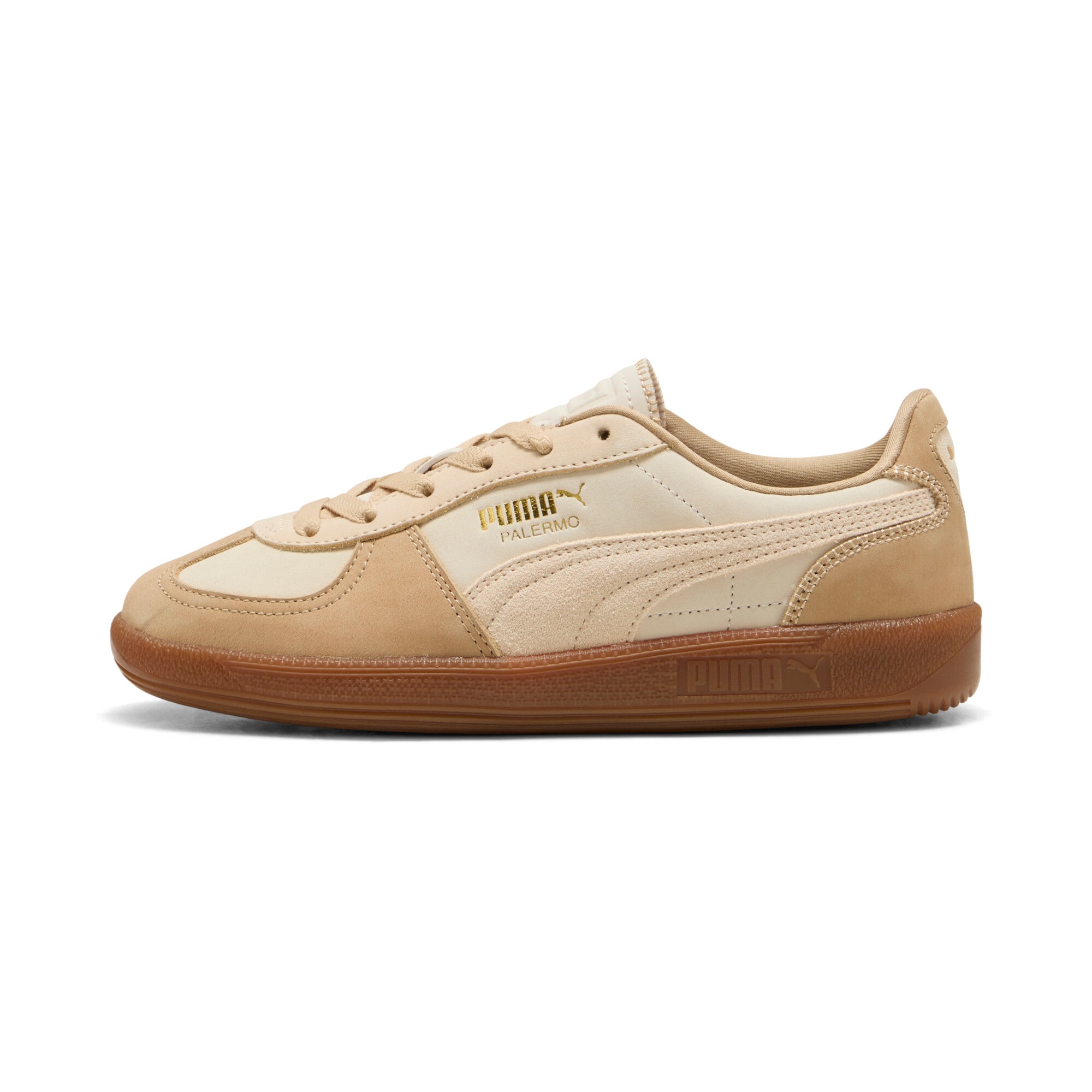 PUMA Sneaker »PALERMO LUX WNS«  mit Plateausohle, aus Leder, mit Gummilaufsohle, mit Schnürung