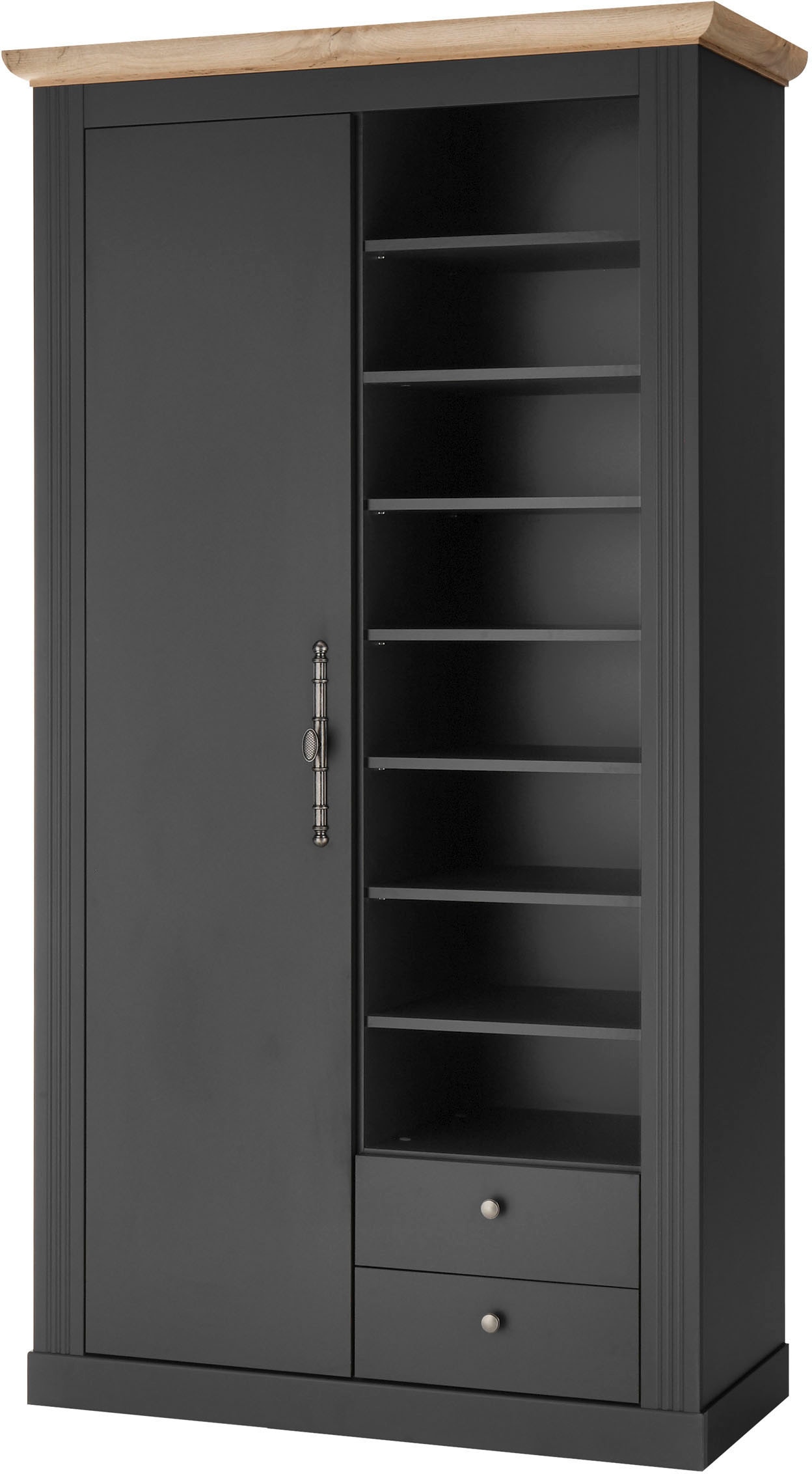 Home affaire Garderobenschrank »WESTMINSTER TOPSELLER!«, (Breite ca. 108 cm), im romantischen Landhausstil