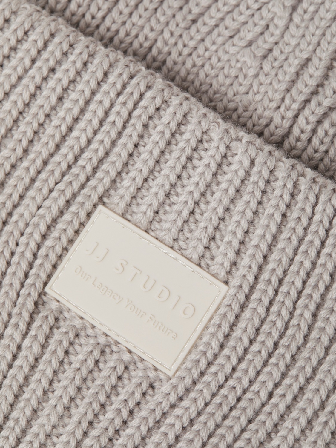 Jack & Jones Beanie »JACHAKKAI – Strickmütze mit hohem Baumwollanteil, Rippenoptik«, unifarben, modisch, Strick