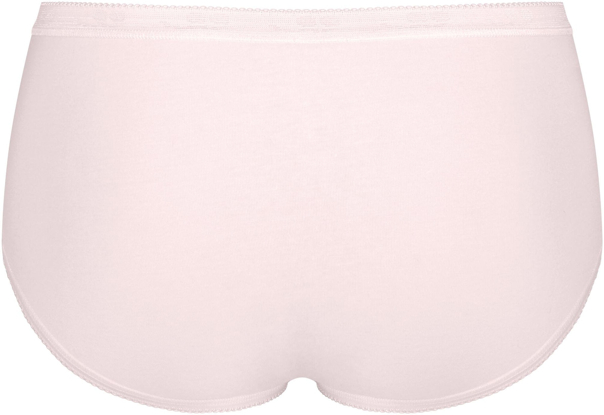 sloggi Midislip »Basic+«, (3er Pack), Baumwollmix, klassischer Stil, mittelhoher Bund, Softnähte