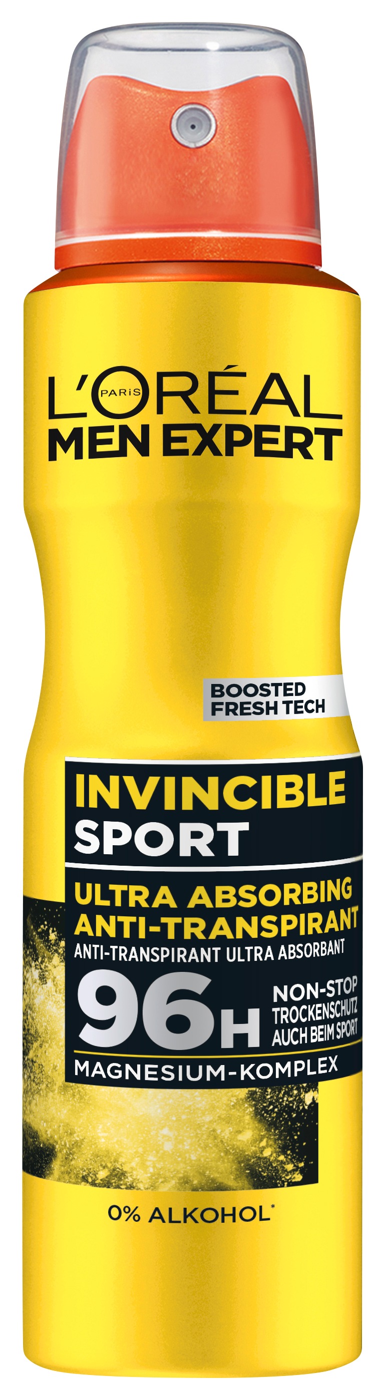 L'ORÉAL PARIS MEN EXPERT Deo-Spray »Deo Spray Invincible Sport« mit hoher Zuverlässigkeit