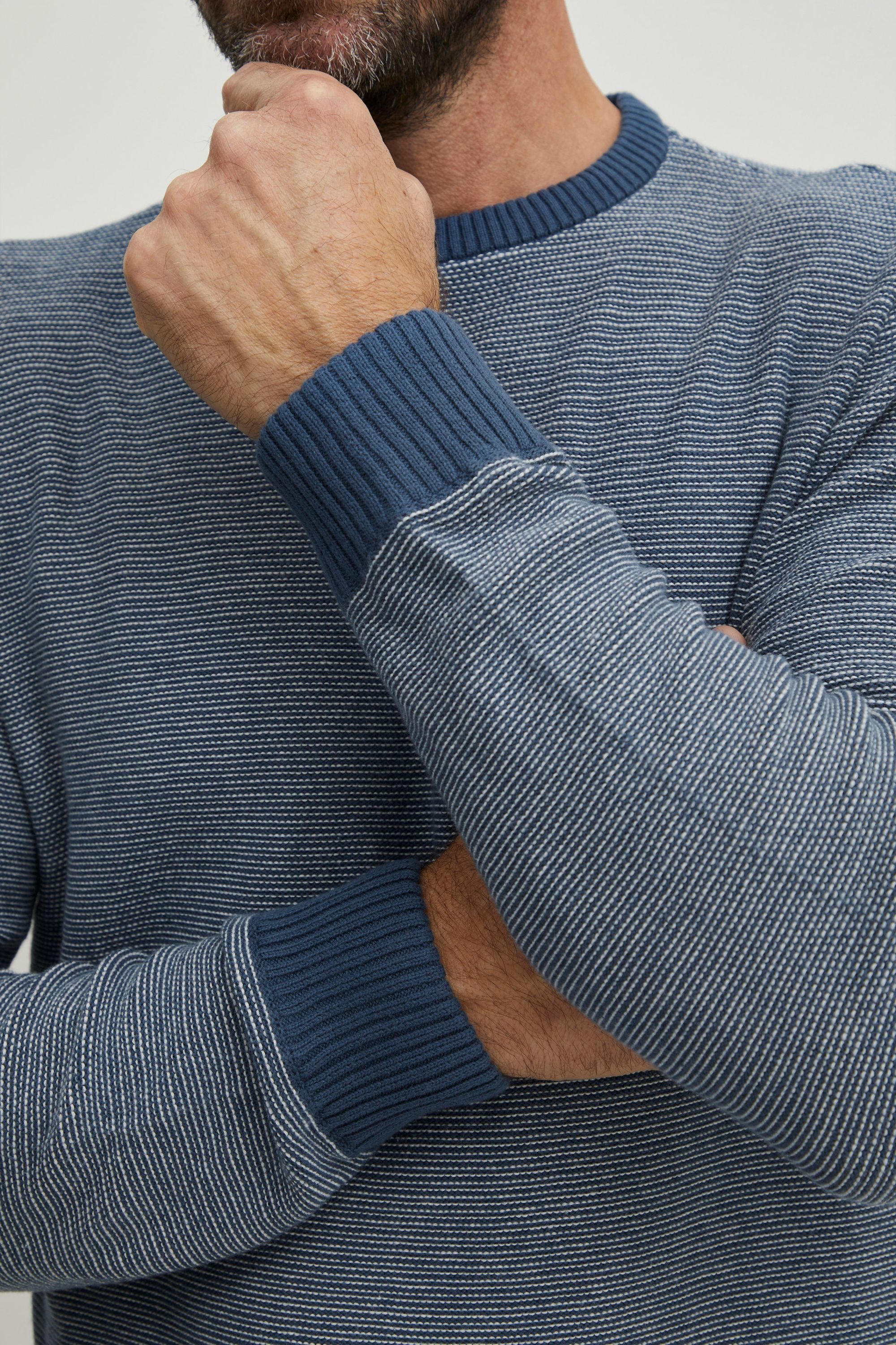 FQ1924 Strickfleece-Pullover »Strickpullover FQLeon«