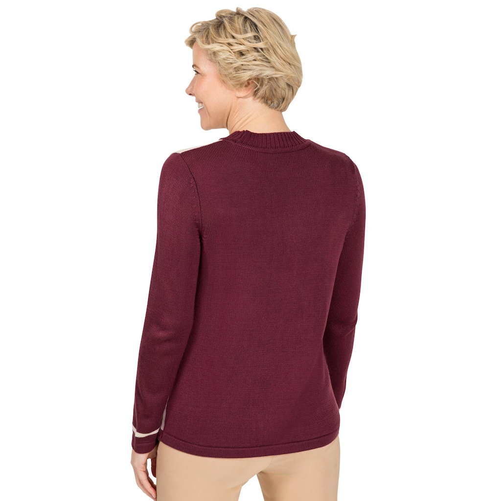 Classic Stehkragenpullover »Pullover«