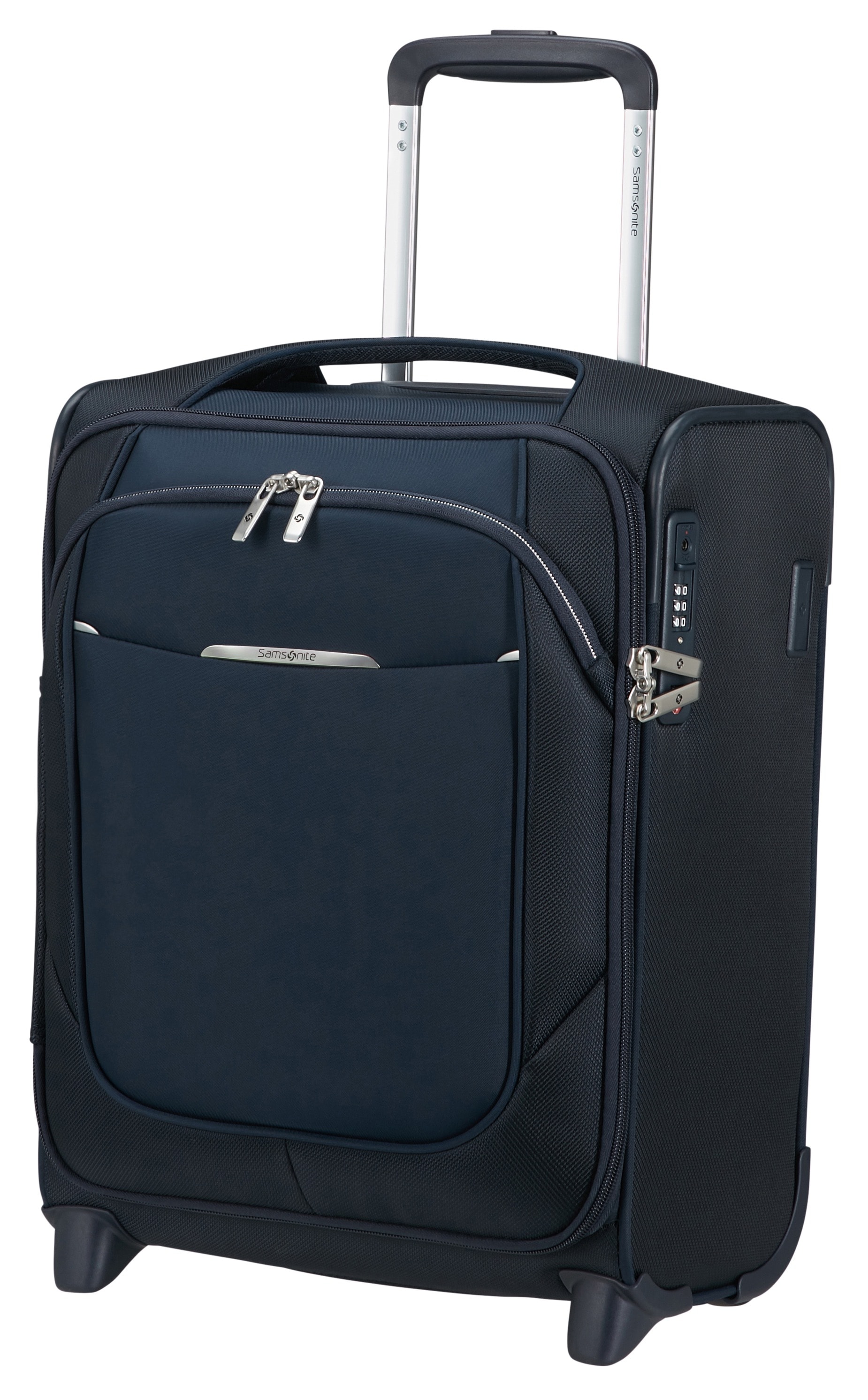 Samsonite Weichgepäck-Trolley »RE-LITE, 45 cm«, (Set, 2 St., mit Packwürfel), 2 Rollen, Underseater Handgepäck TSA-Schloss Reisekoffer Laptopfach