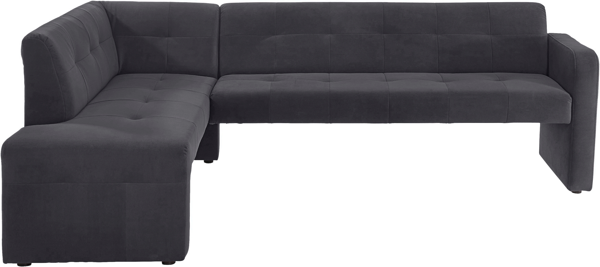 exxpo - sofa fashion Eckbank »Barista, bequem und elegant, hohe Bodenfreiheit,«, moderne Sitz- und Rückenverarbeitung, frei im Raum stellbar