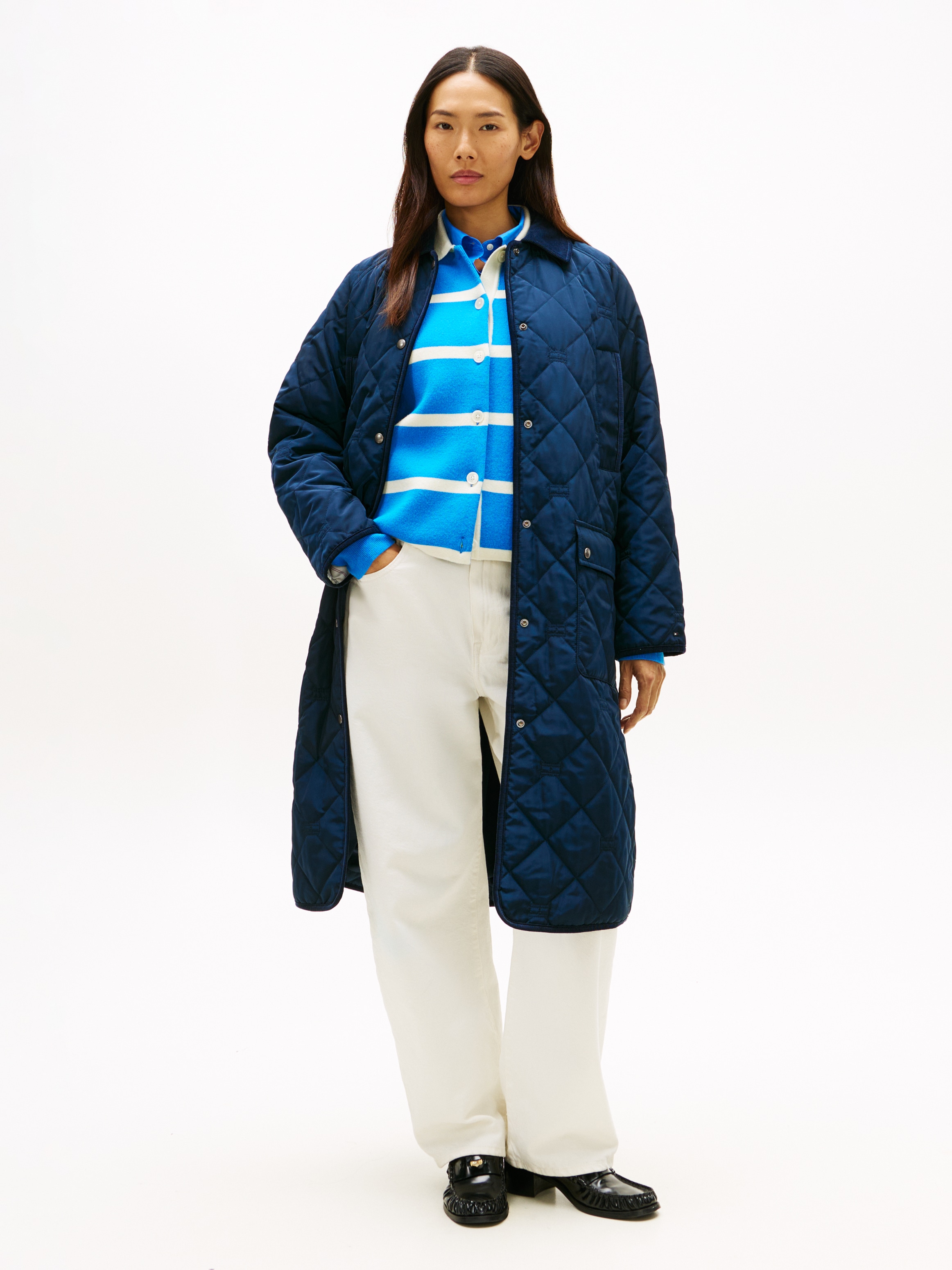 Tommy Hilfiger Steppmantel »PADDED FLAG QUILTED COAT«