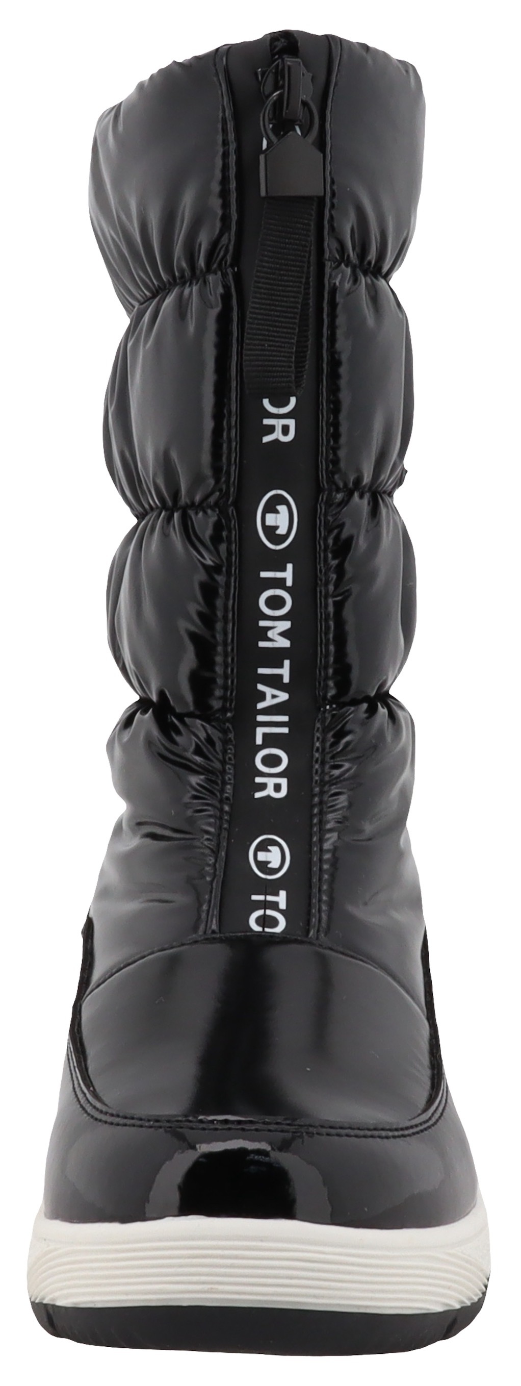 TOM TAILOR Winterstiefel, Plateau, Outdoorstiefel, Schneestiefel mit Logoverzierungen