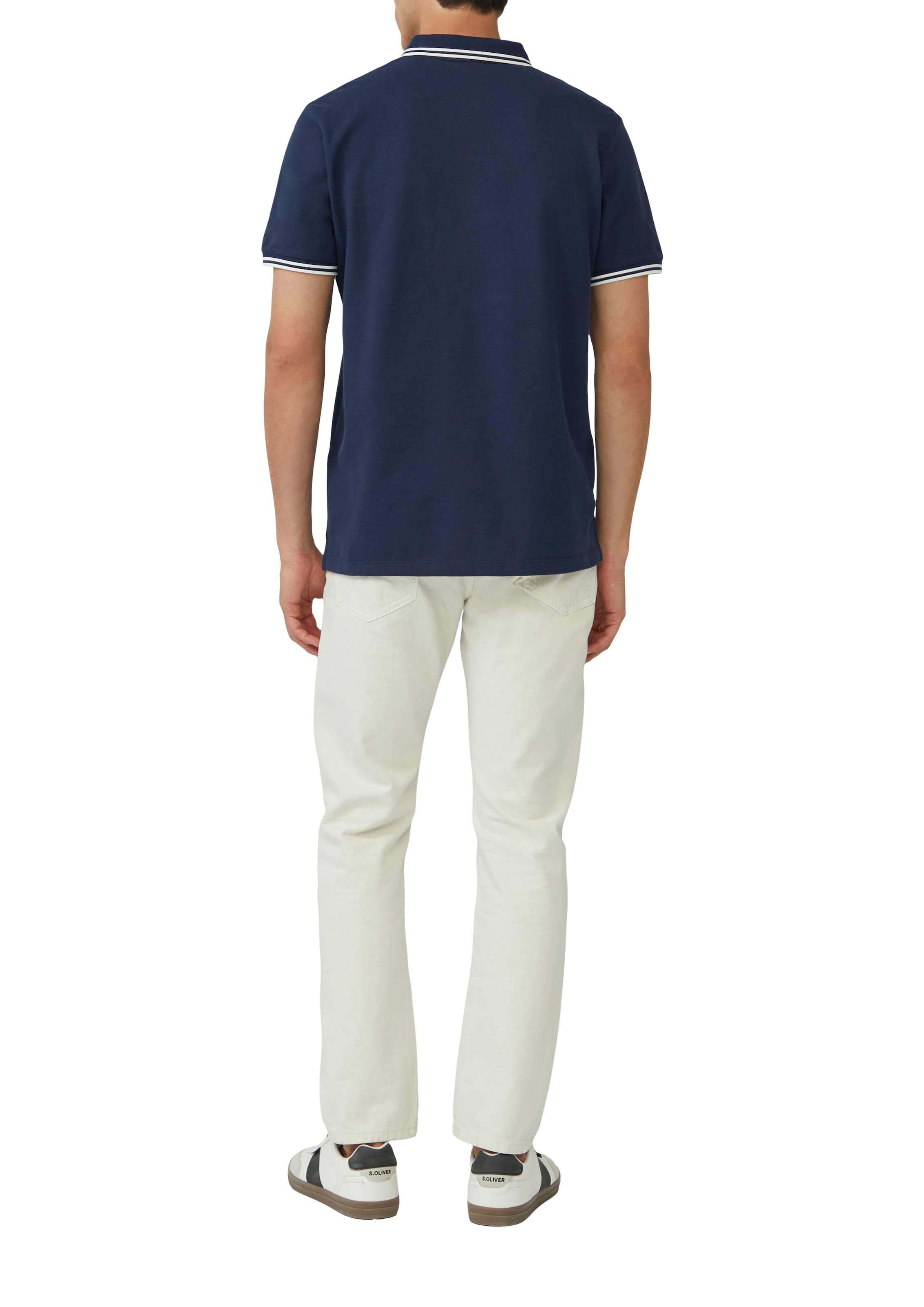 s.Oliver Poloshirt, mit Logo Schriftzug