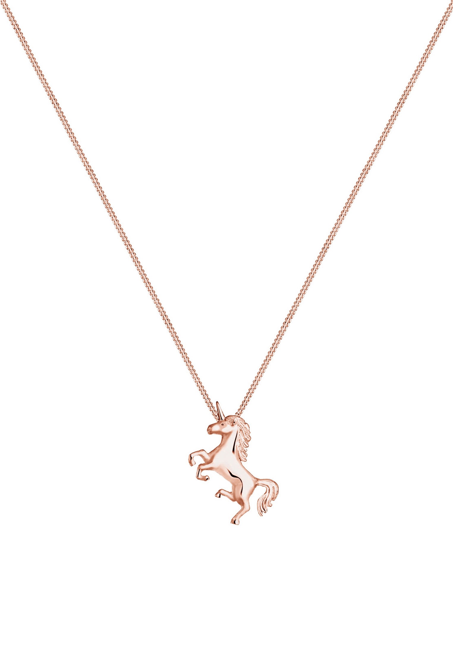 Elli Kette mit Anhänger »Halskette Einhorn Unicorn Magic 925 Silber«