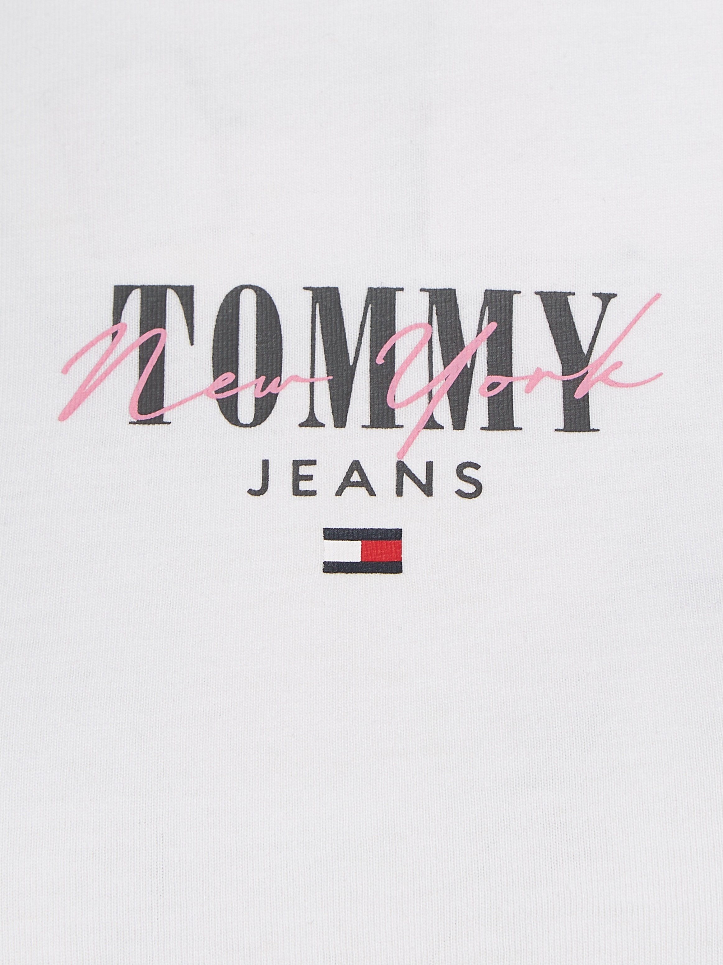 Tommy Jeans Curve T-Shirt »TJW SLIM ESSNTL LOGO 1 TEE EXT«, Große Größen