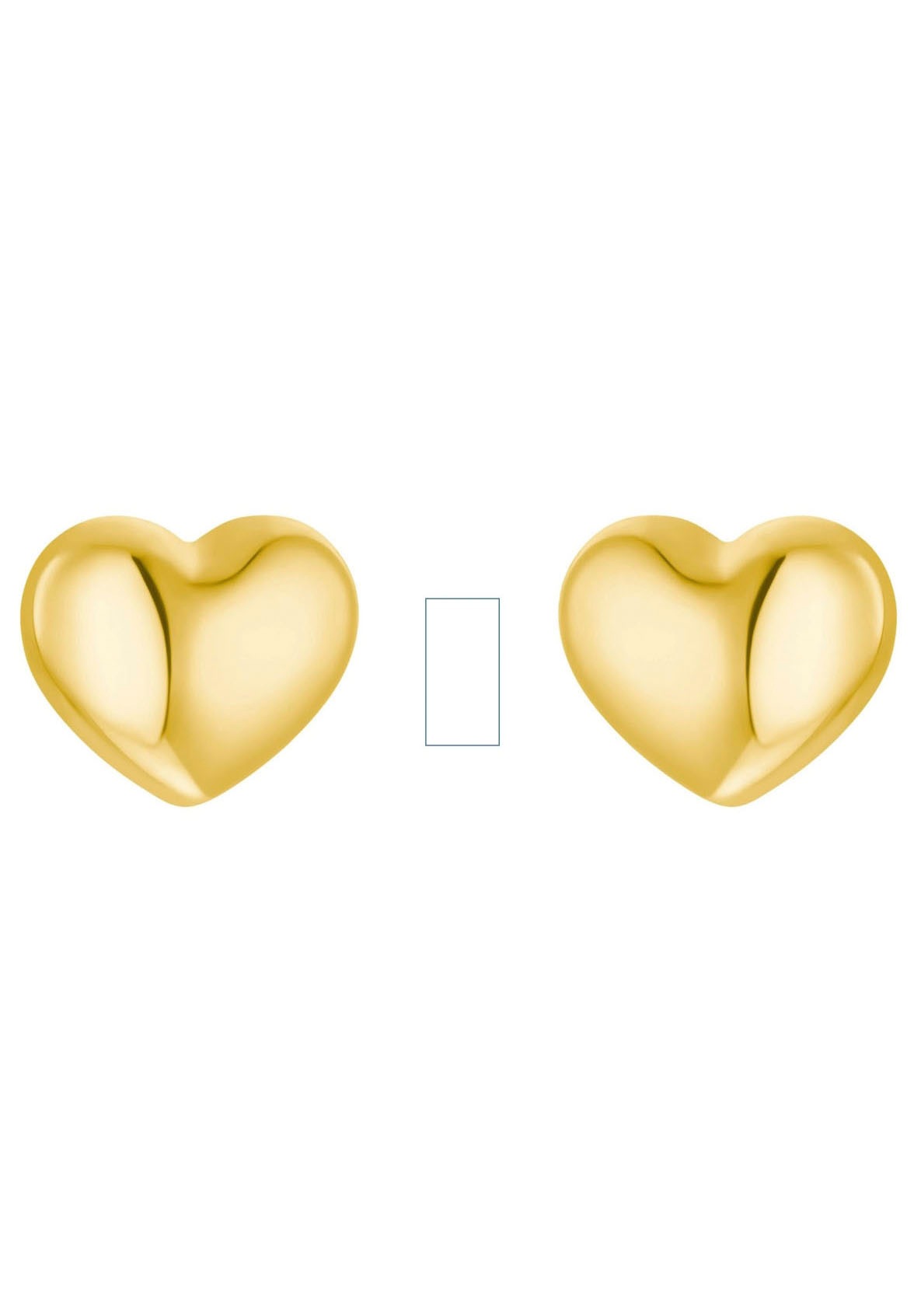 Amor Paar Ohrstecker »Golden Hearts, 9979295«, (2 tlg.)