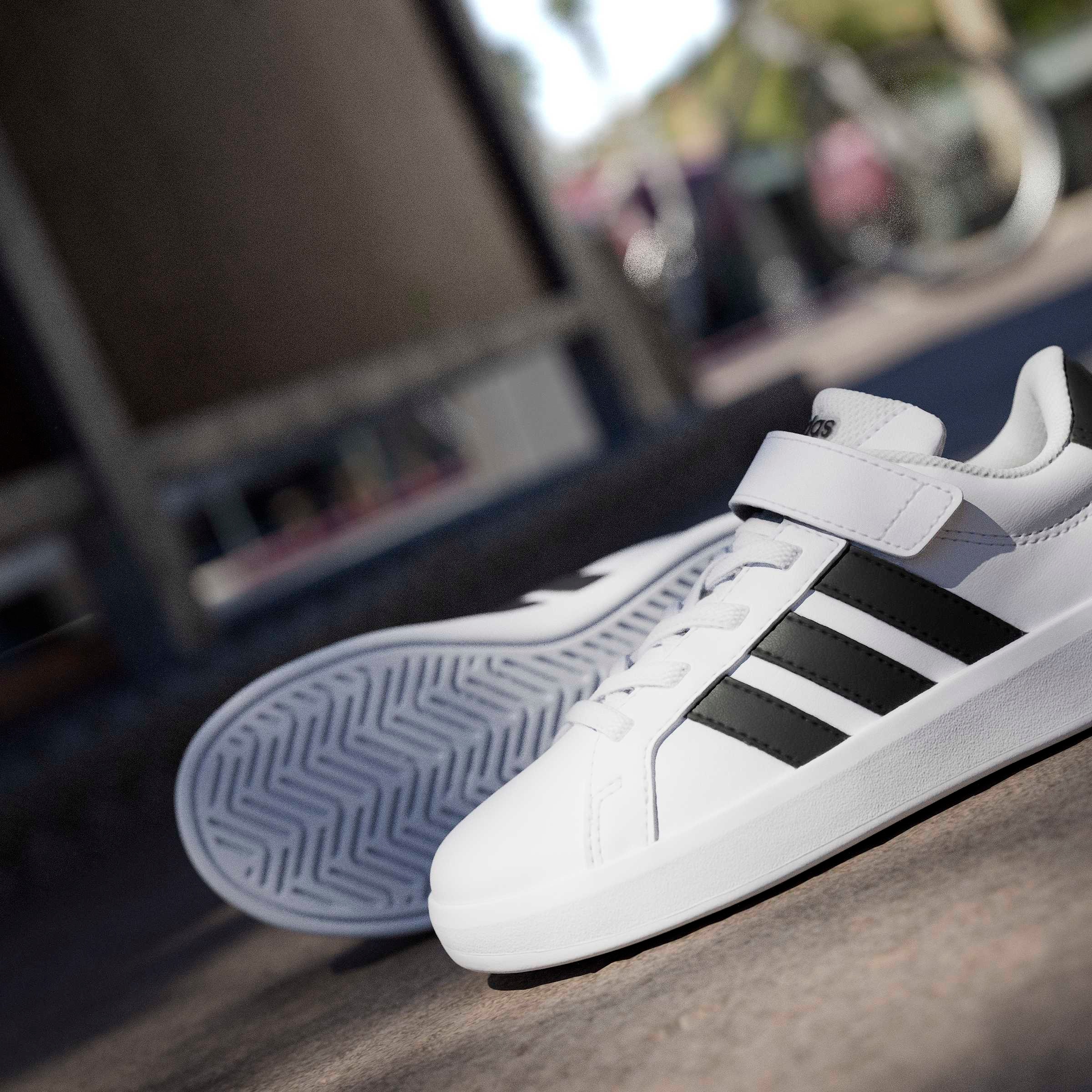 adidas Sportswear Sneaker »GRAND COURT 3.0 SCHUHE FÜR KINDER«  mit Klettverschluss, für Kinder